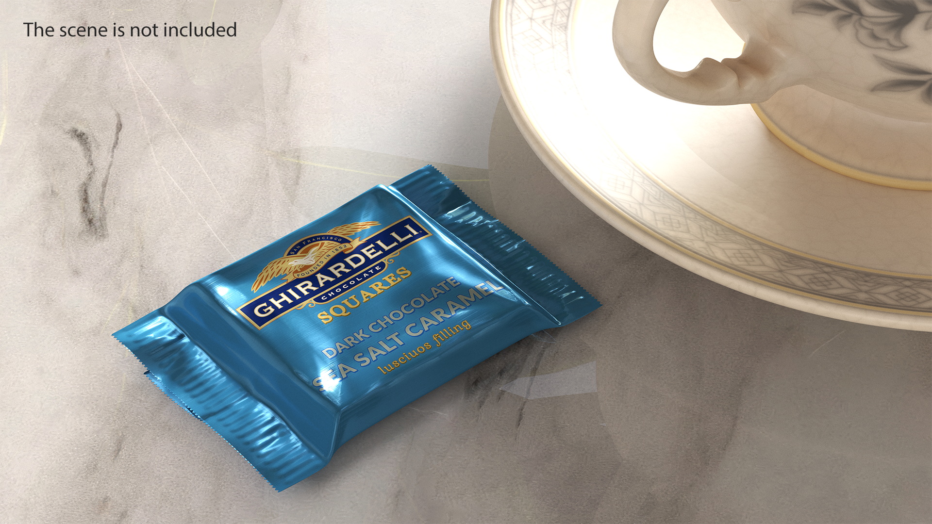 3D model Ghirardelli Square Chocolate Sea Salt Caramel