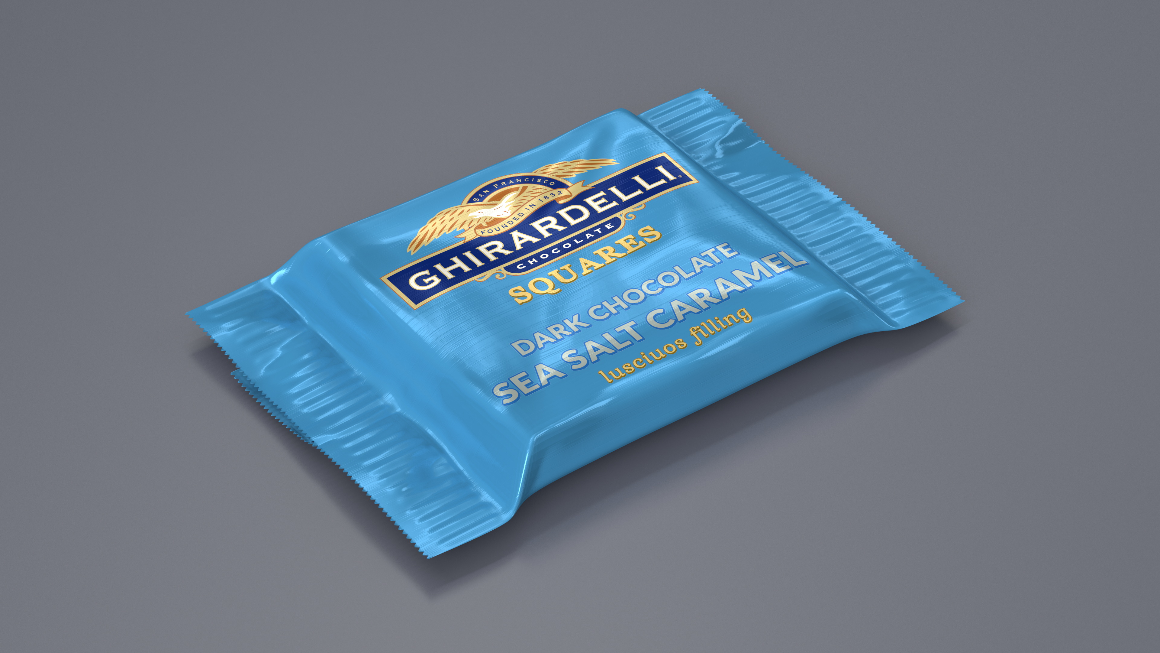 3D model Ghirardelli Square Chocolate Sea Salt Caramel