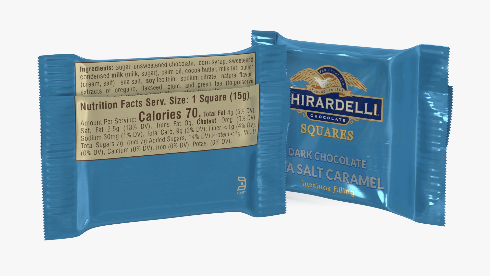 3D model Ghirardelli Square Chocolate Sea Salt Caramel