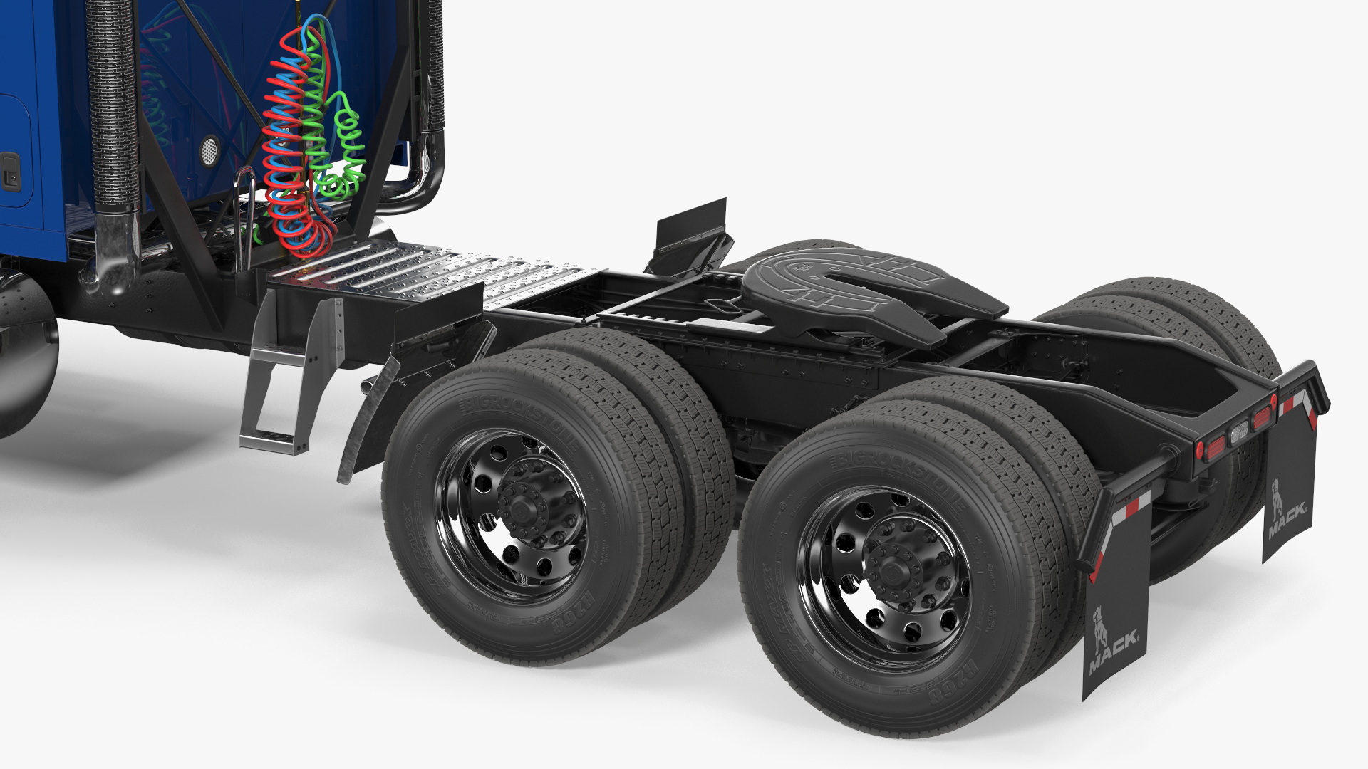 Mack Tractor 2025 Blue 3D