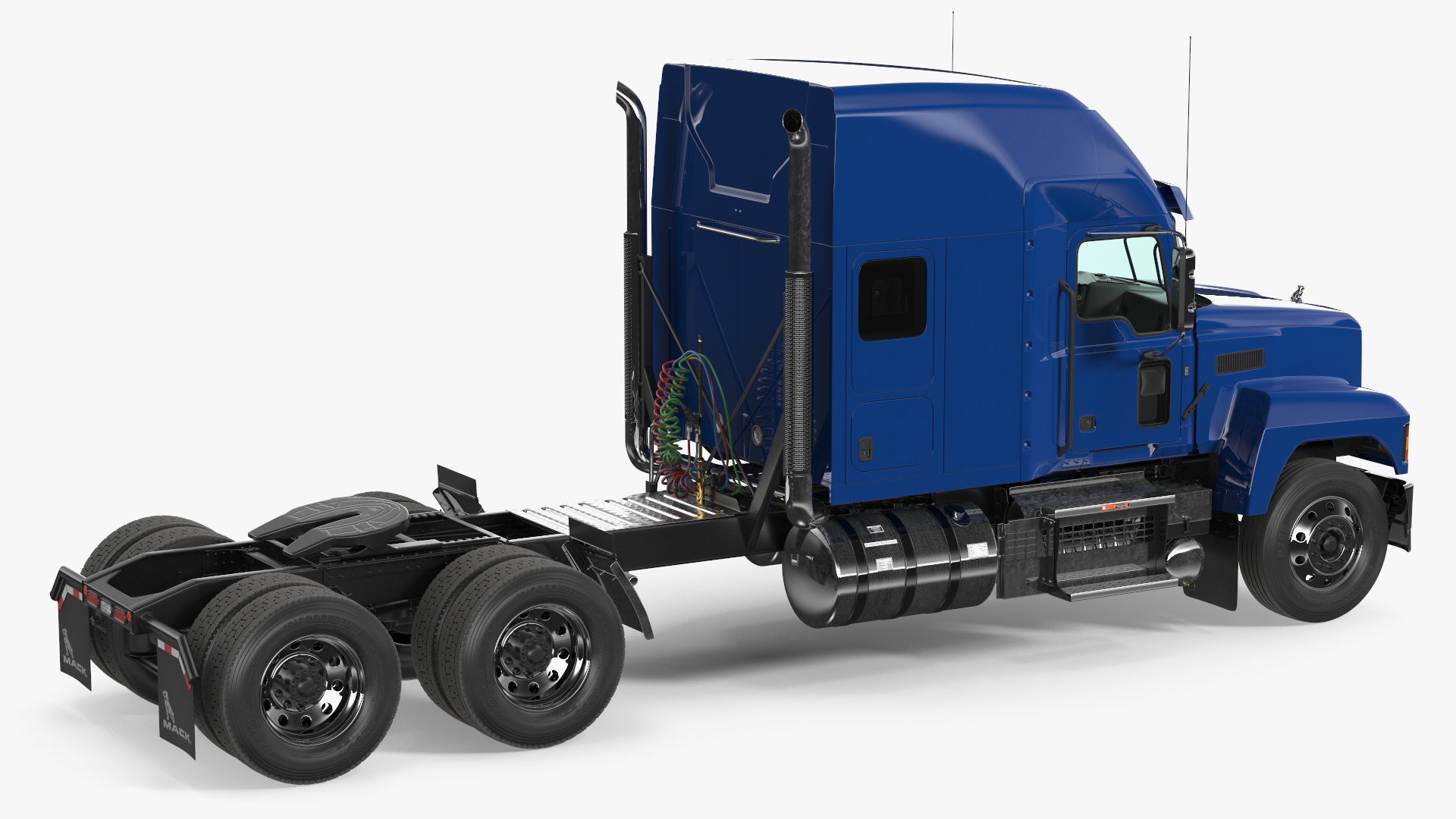 Mack Tractor 2025 Blue 3D