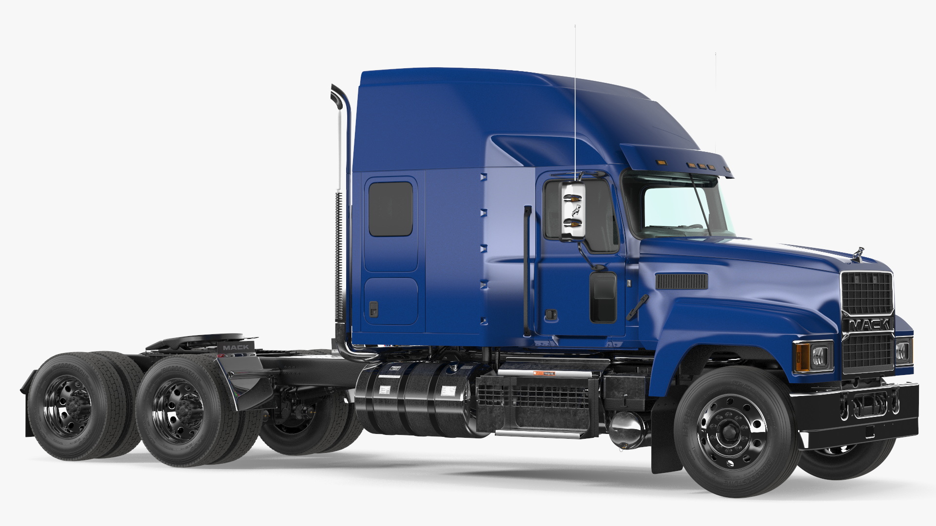 Mack Tractor 2025 Blue 3D