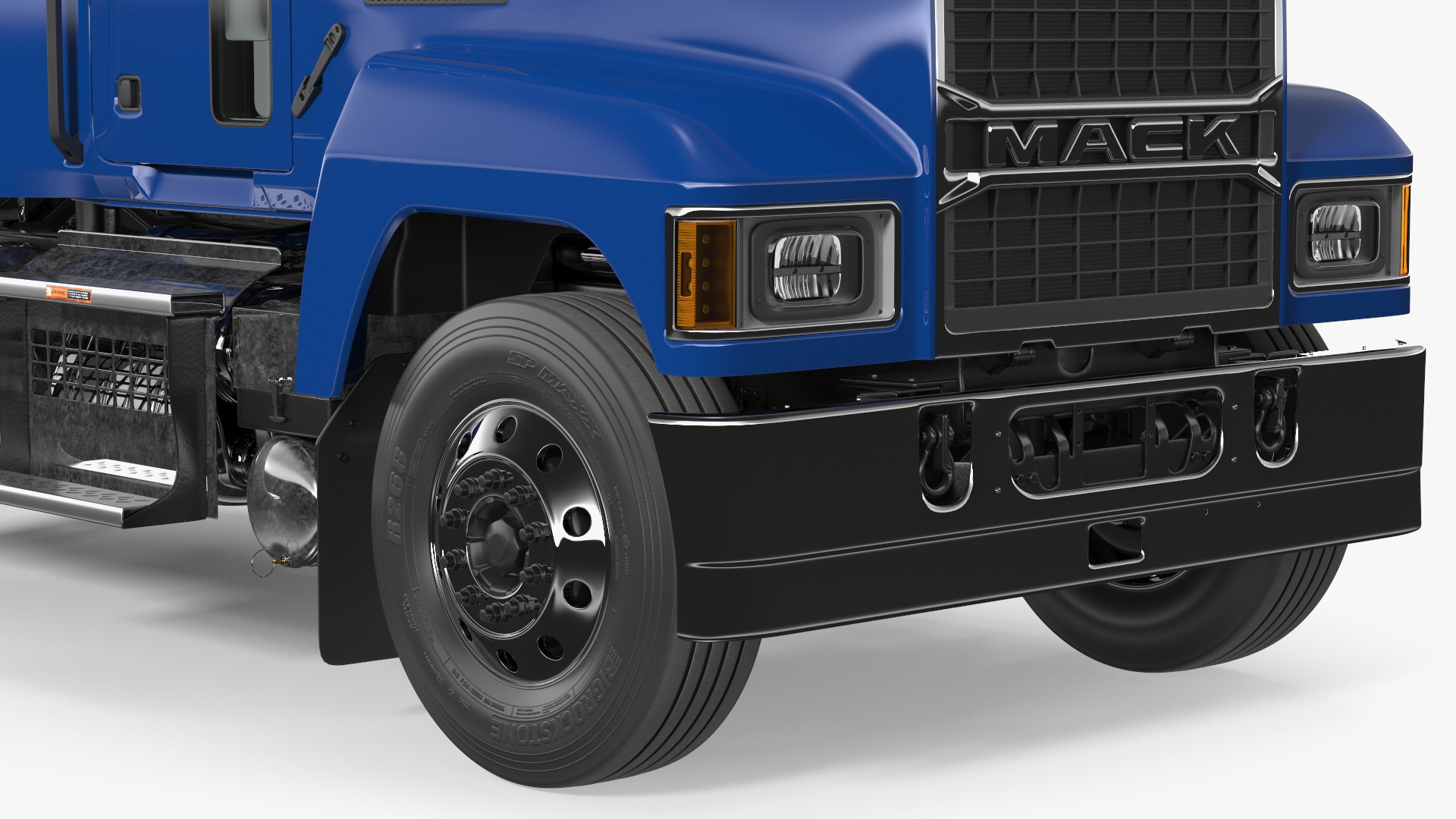 Mack Tractor 2025 Blue 3D