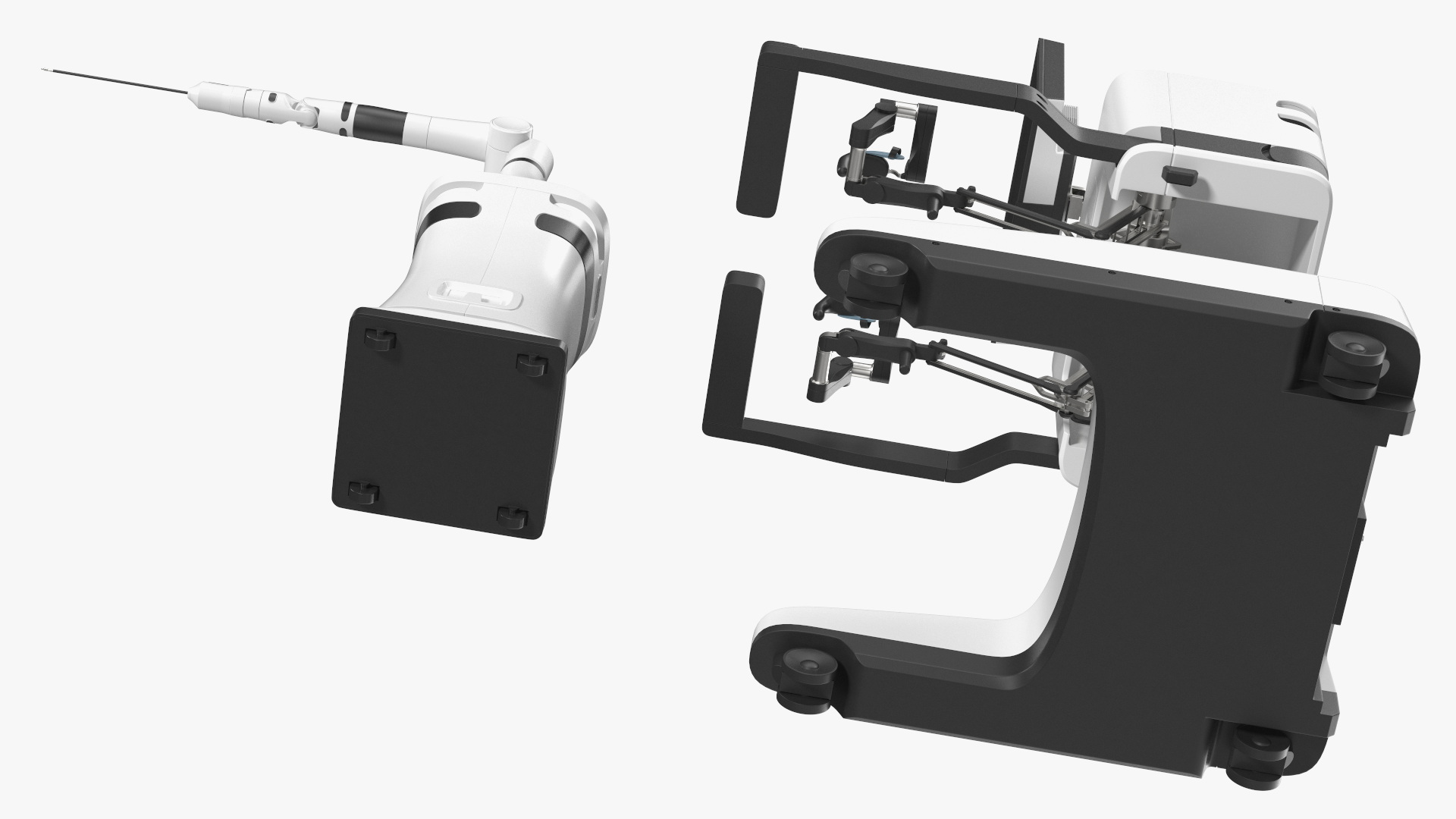 3D Robotic Surgical System model