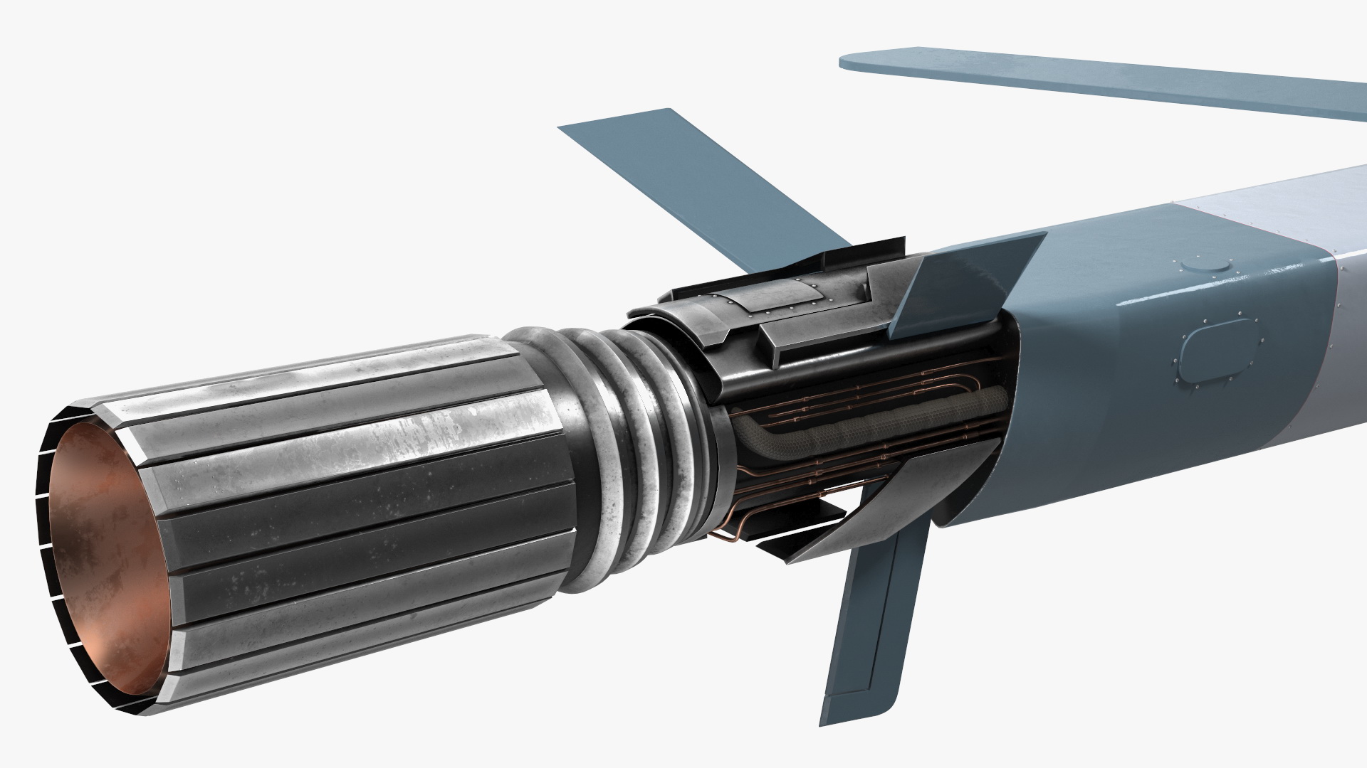 3D Russian Nuclear Powered Cruise Missile model