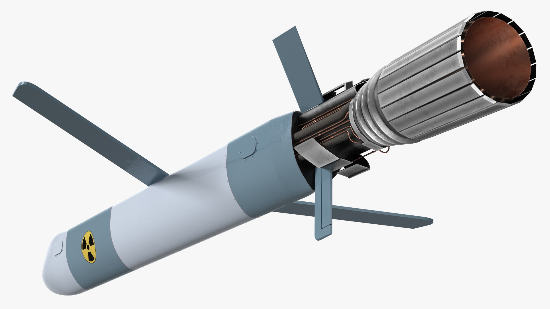 3D Russian Nuclear Powered Cruise Missile model