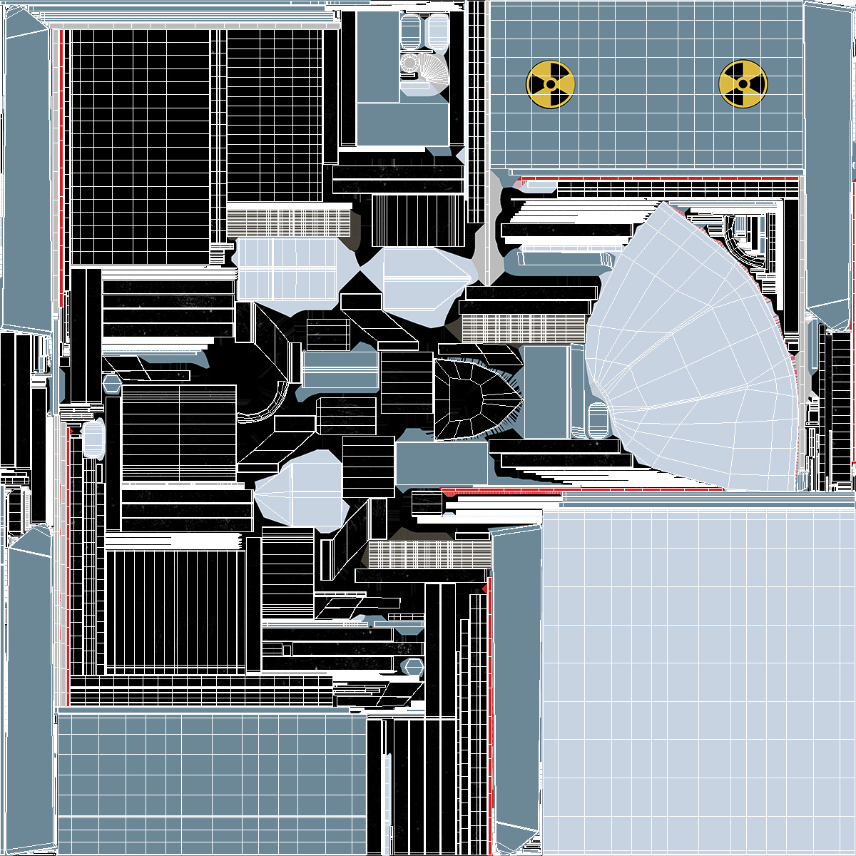3D Russian Nuclear Powered Cruise Missile model