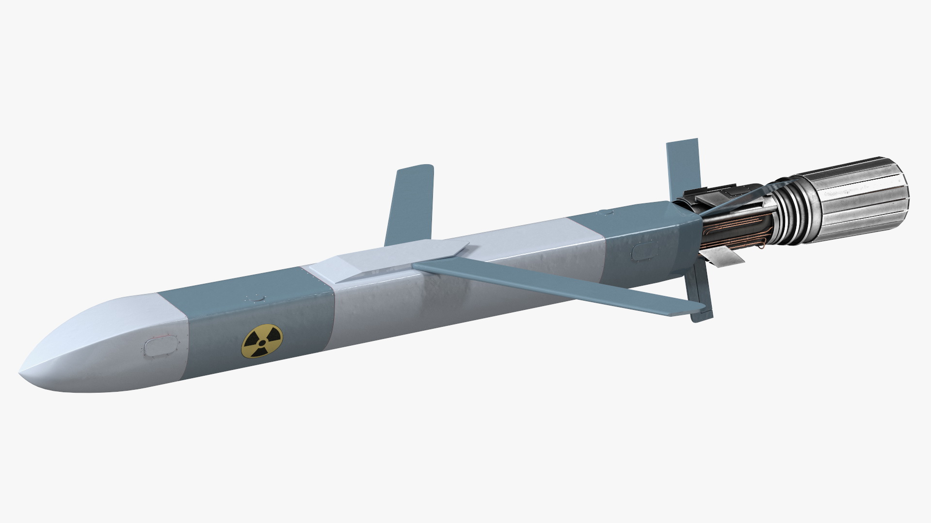 3D Russian Nuclear Powered Cruise Missile model