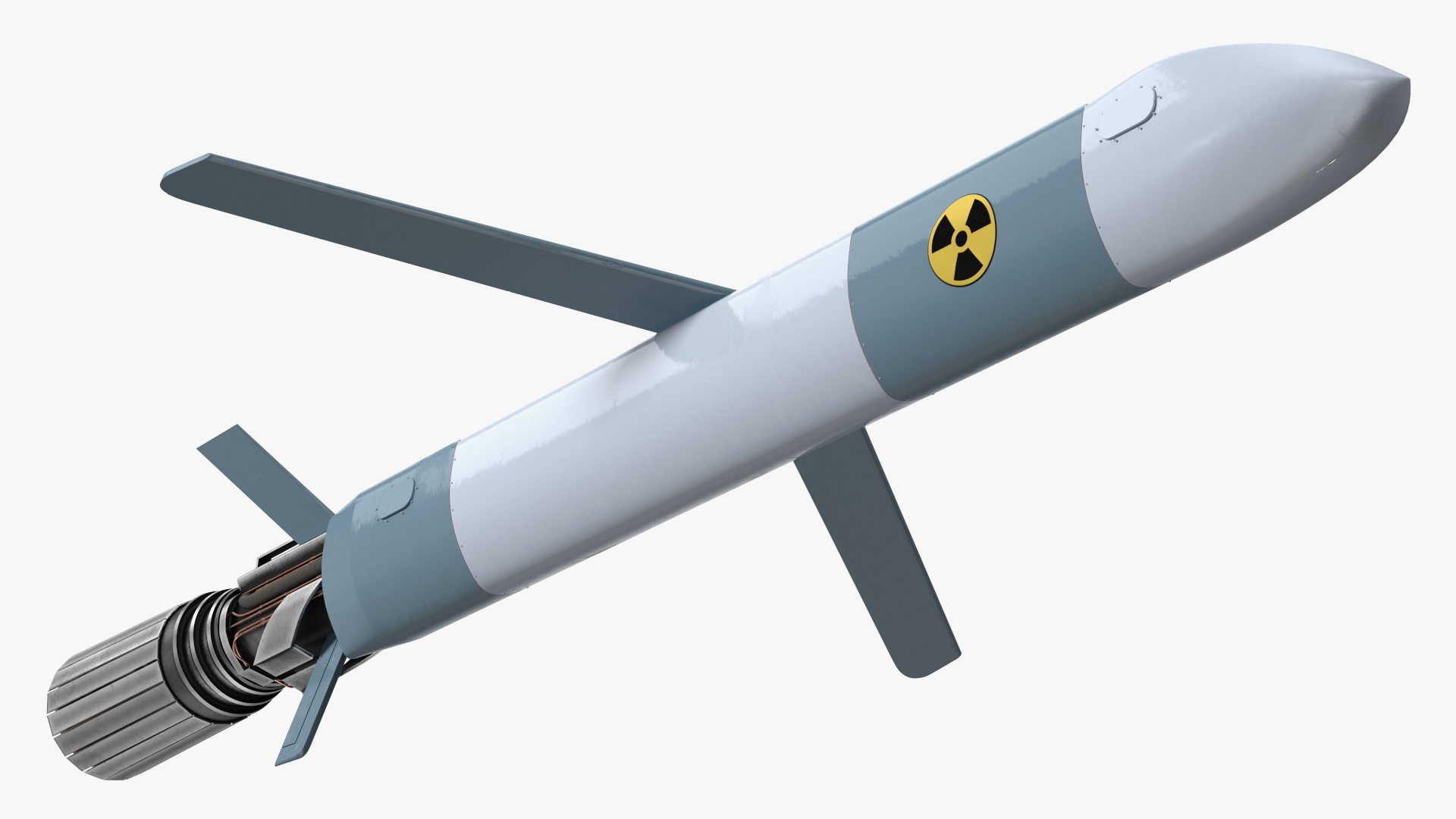 3D Russian Nuclear Powered Cruise Missile model