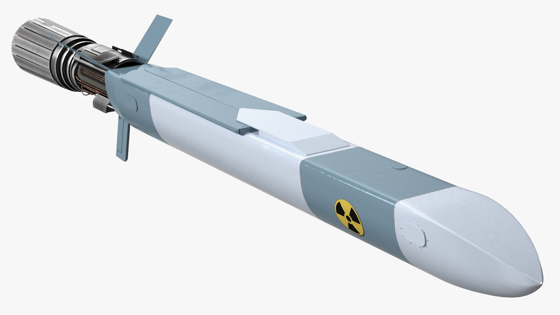 3D Russian Nuclear Powered Cruise Missile model