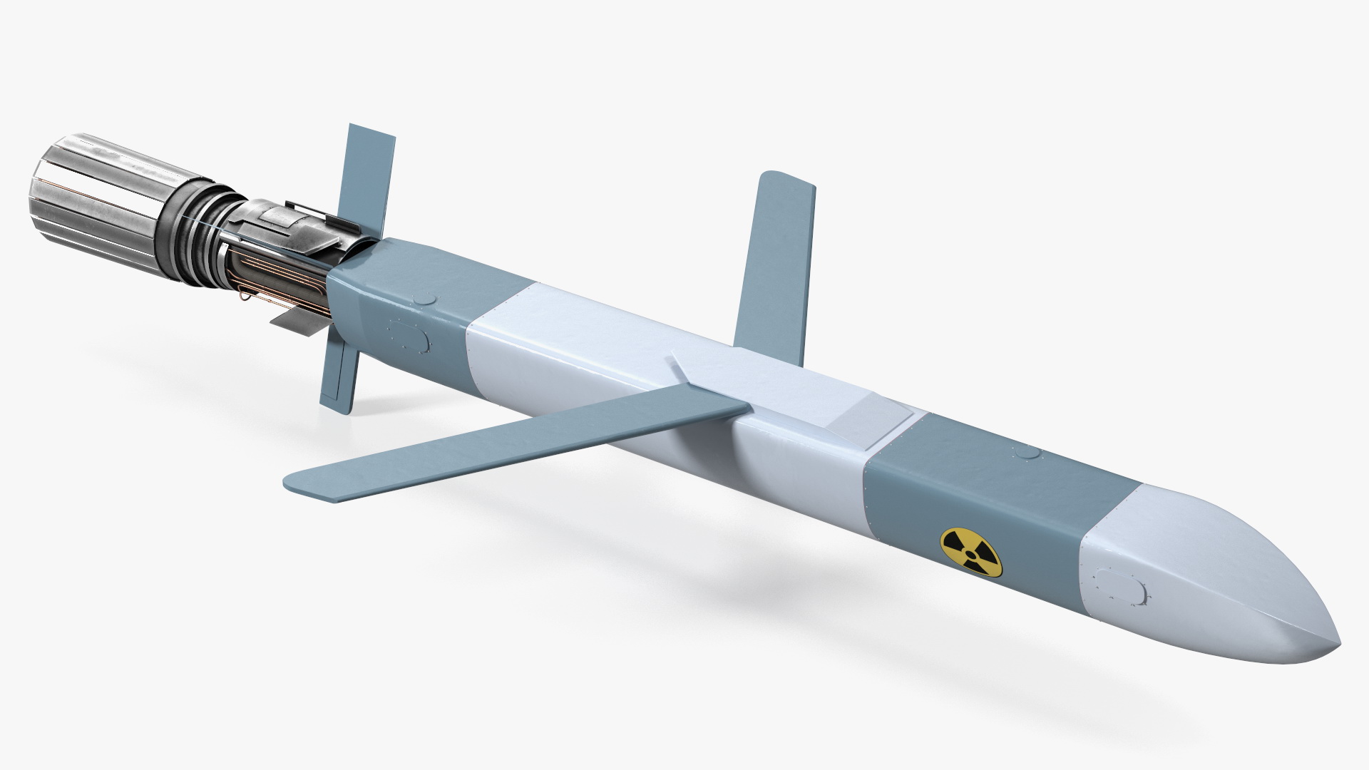 3D Russian Nuclear Powered Cruise Missile model