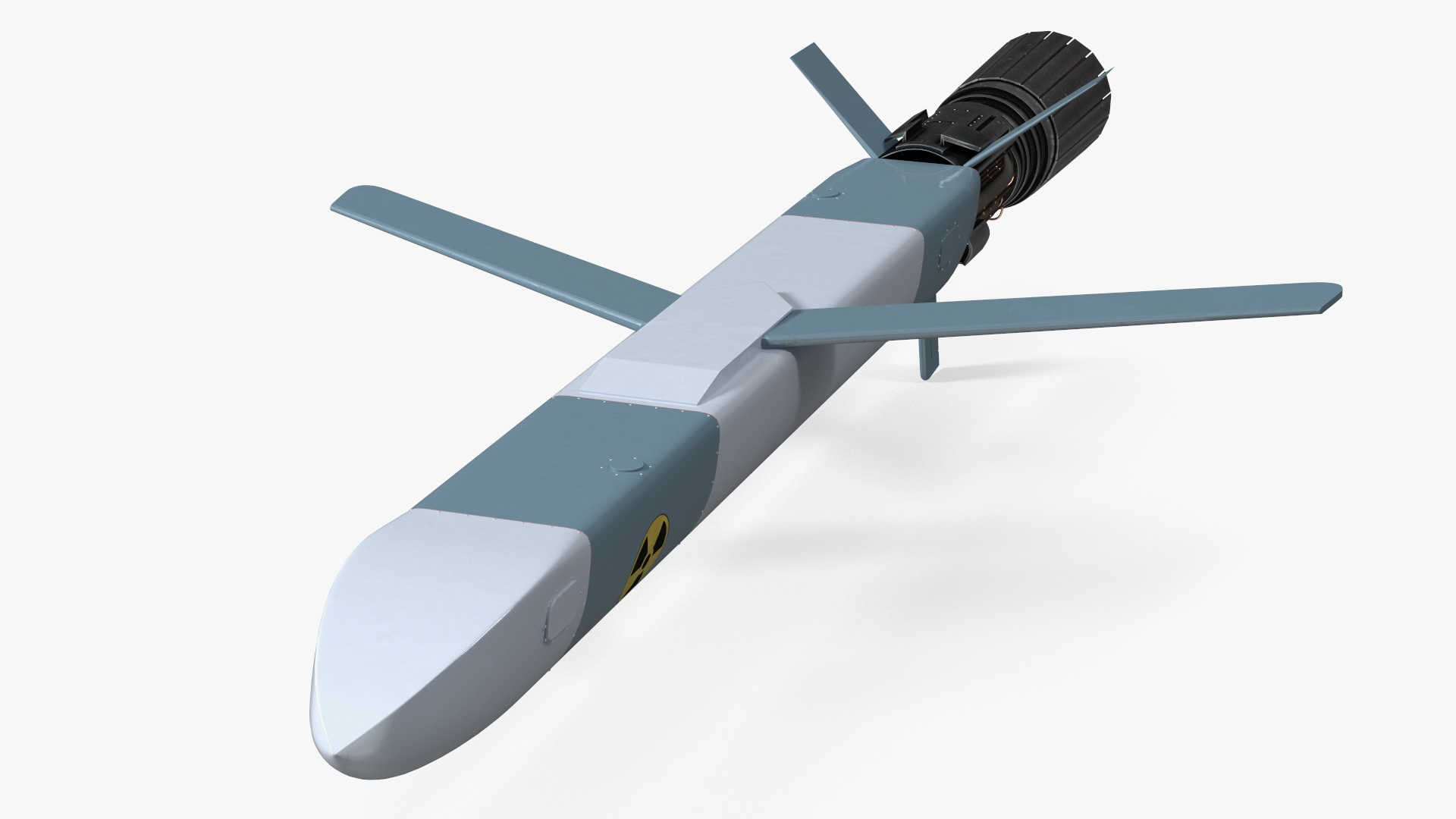 3D Russian Nuclear Powered Cruise Missile model