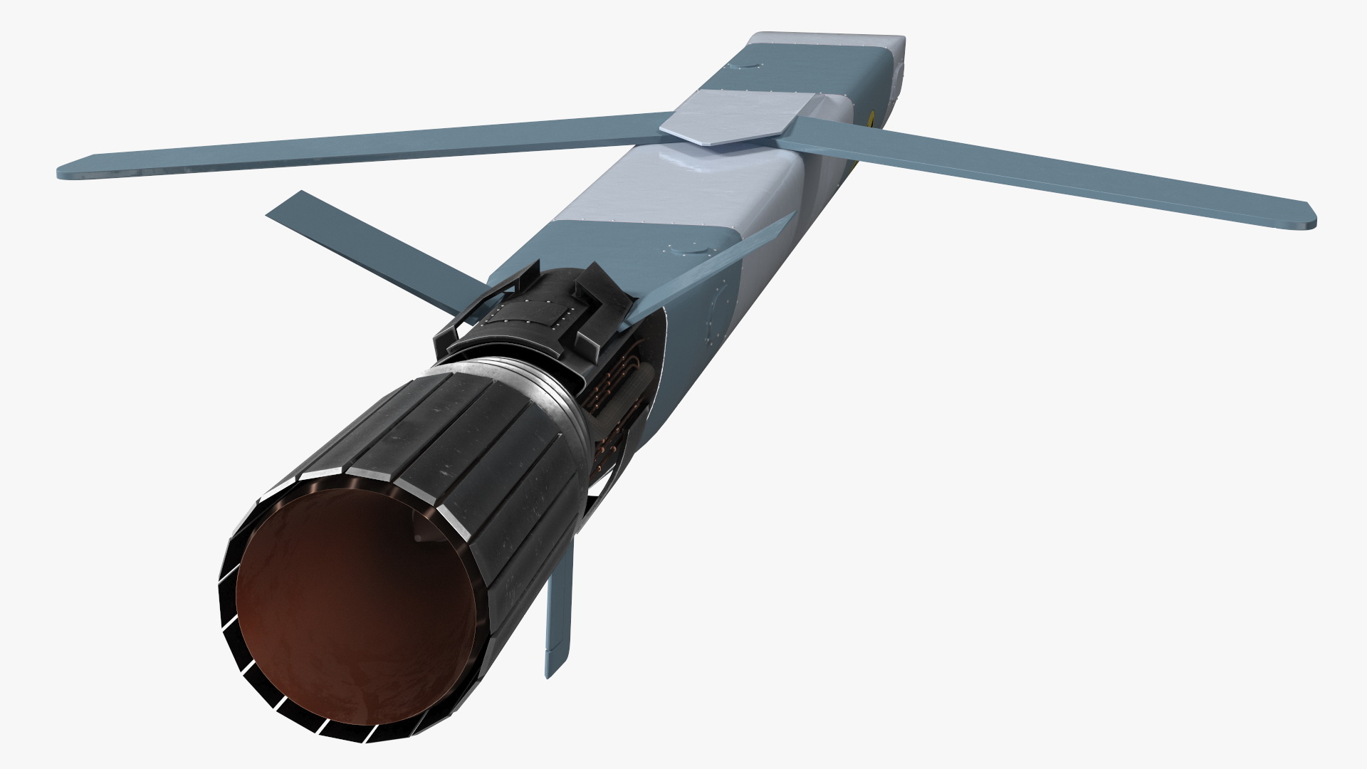 3D Russian Nuclear Powered Cruise Missile model