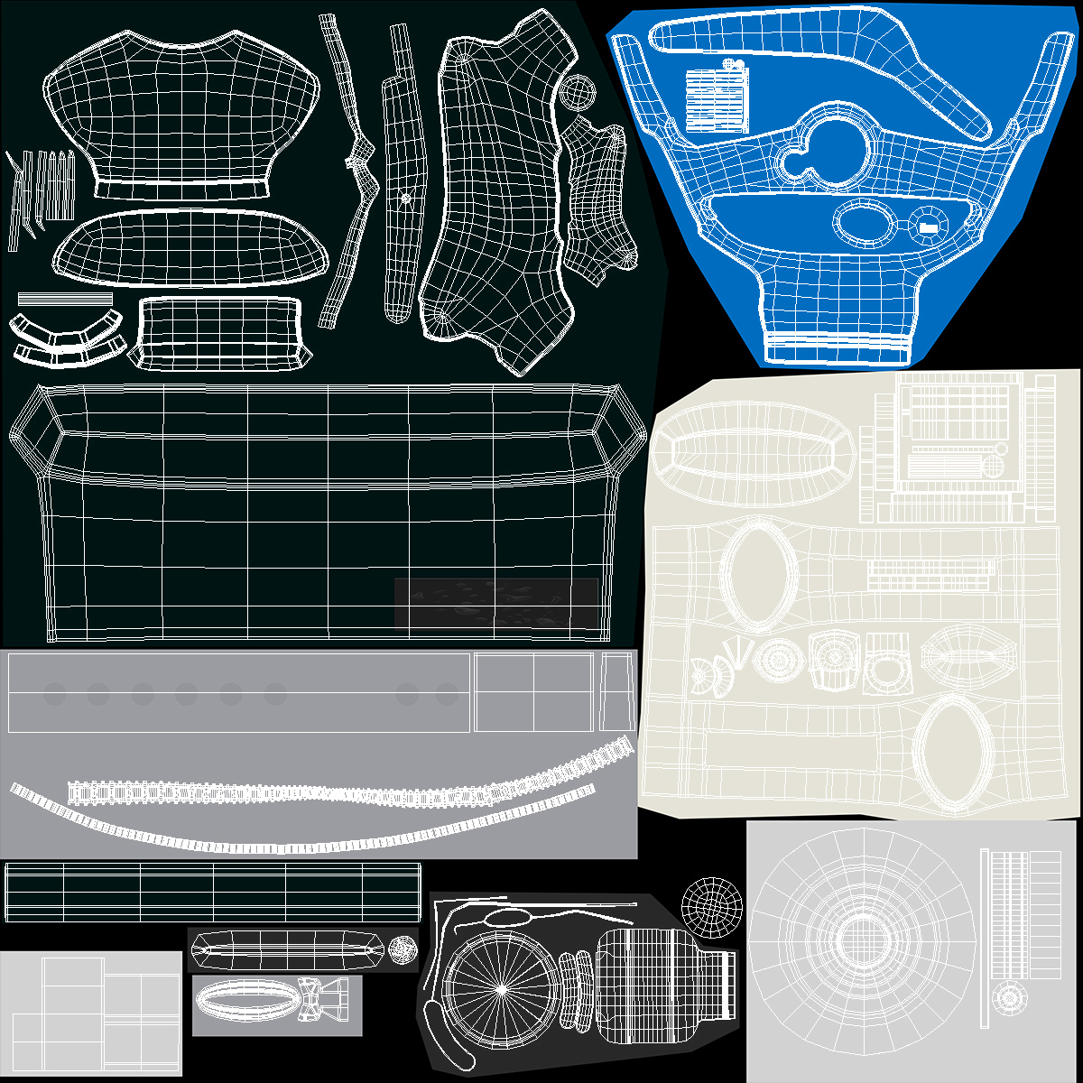 Robotic Pool Vacuum Cleaner 3D