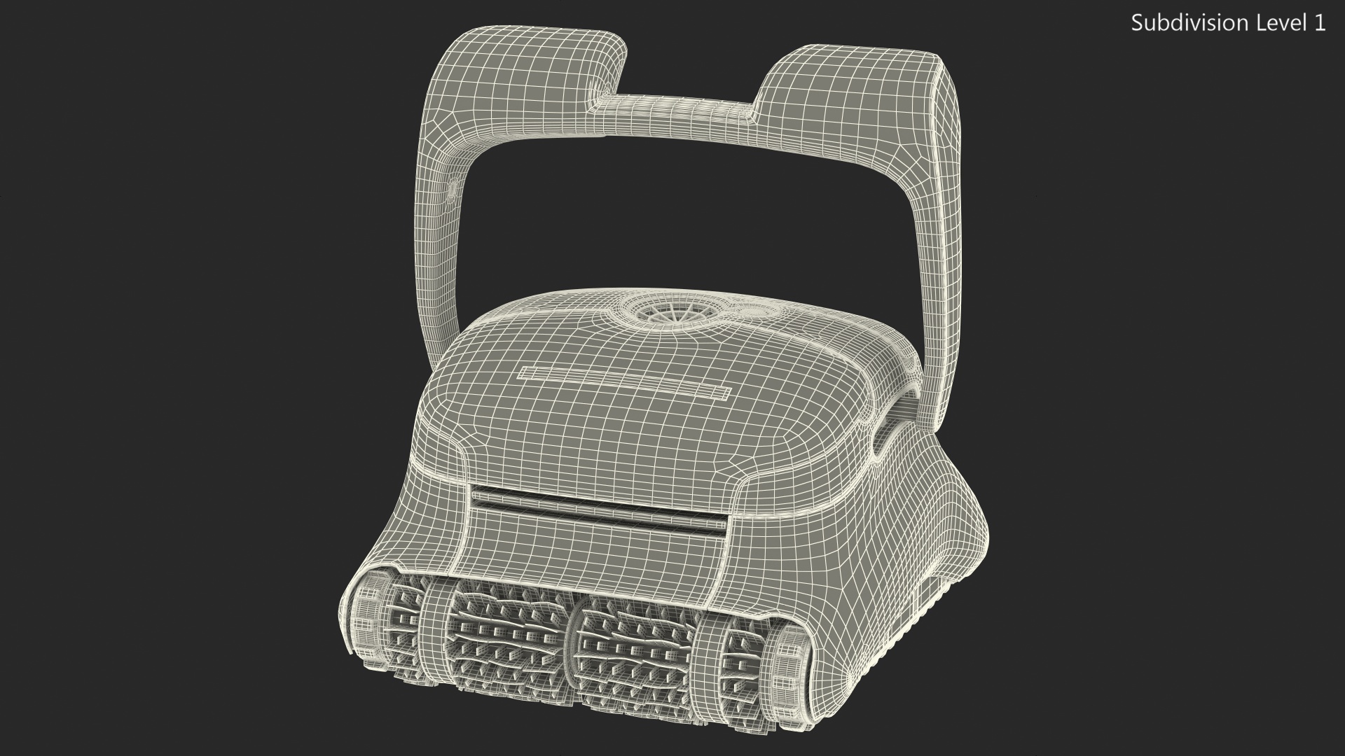 Robotic Pool Vacuum Cleaner 3D