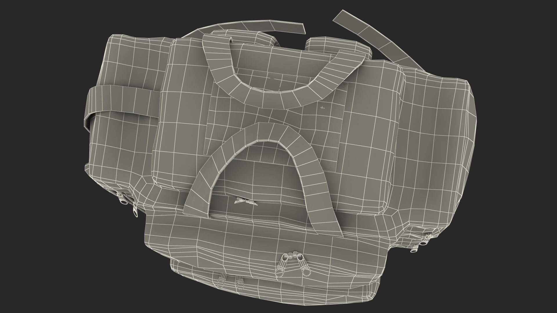 3D Emergency Rucksack model