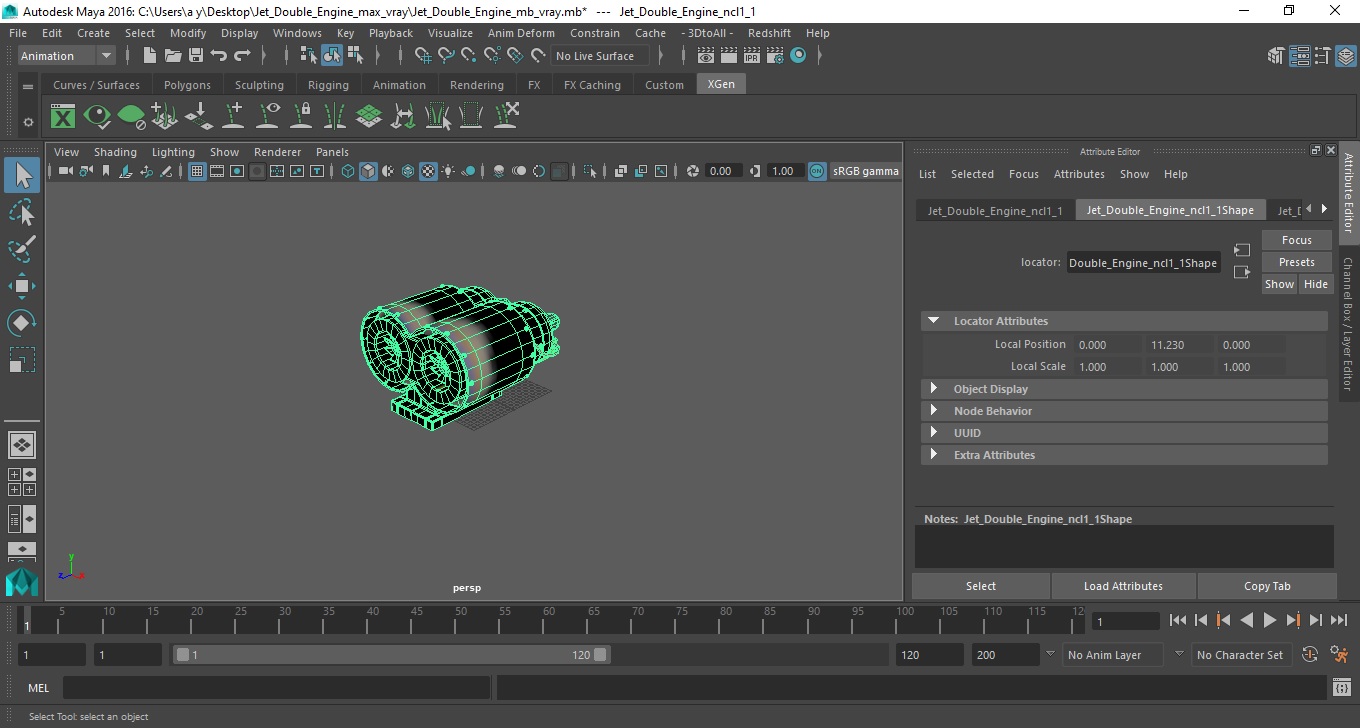 Jet Double Engine 3D