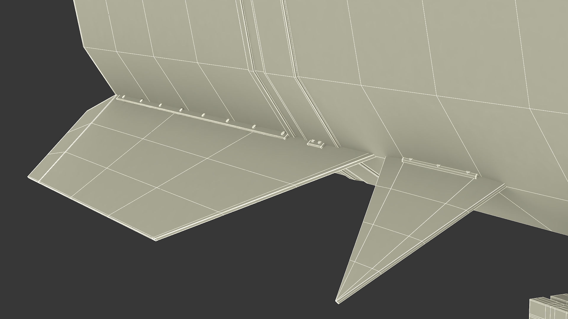 3D Military Ballistic Missile on Transporter