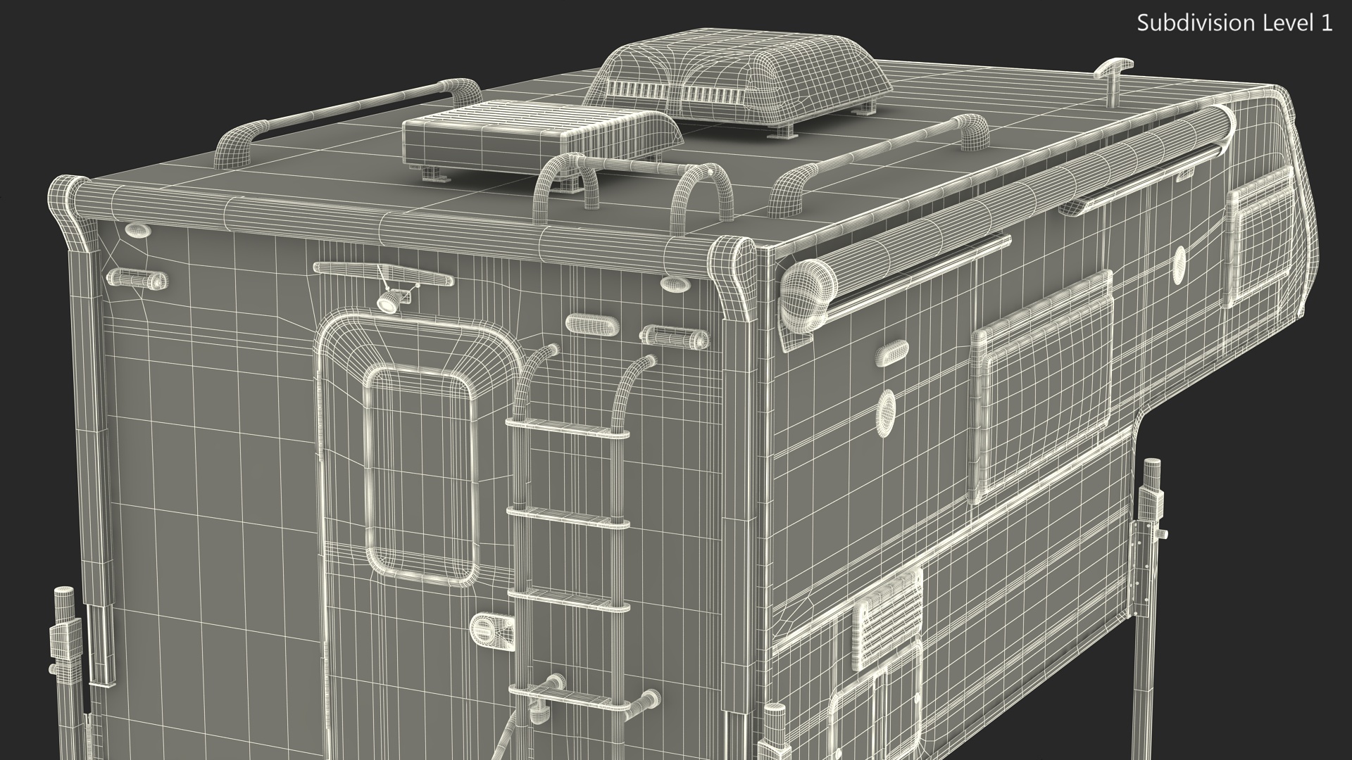 Lance 960 Truck Camper 3D