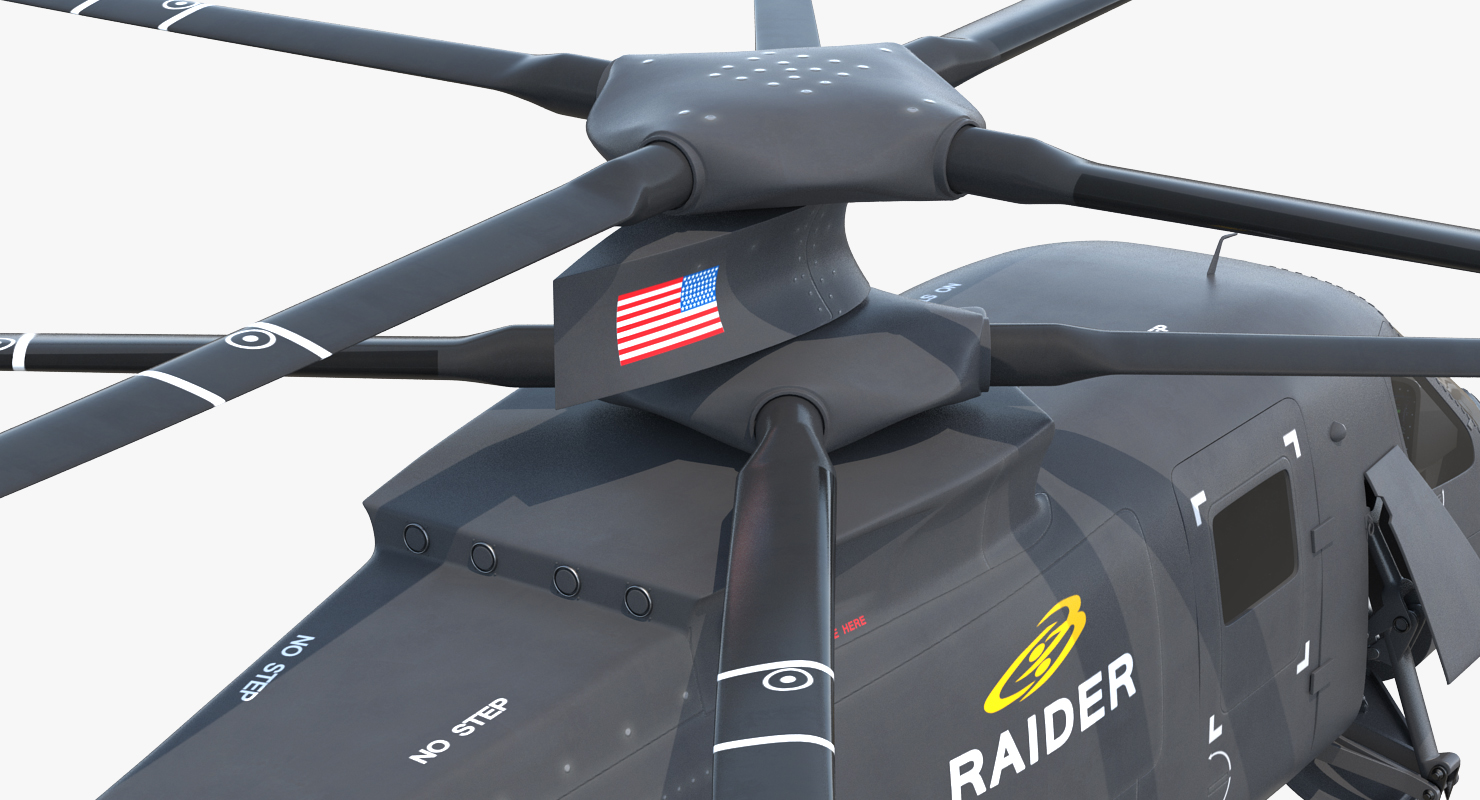 Sikorsky S97 Raider 3D model