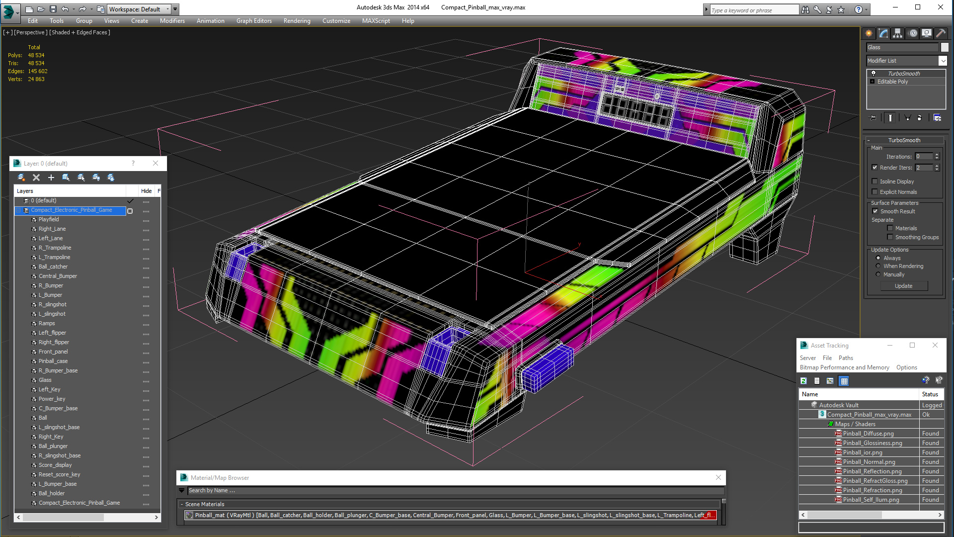 3D model Compact Pinball