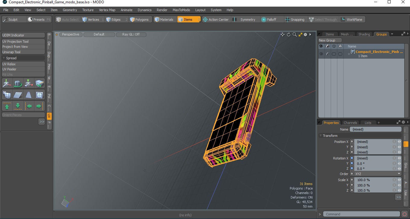 3D model Compact Pinball