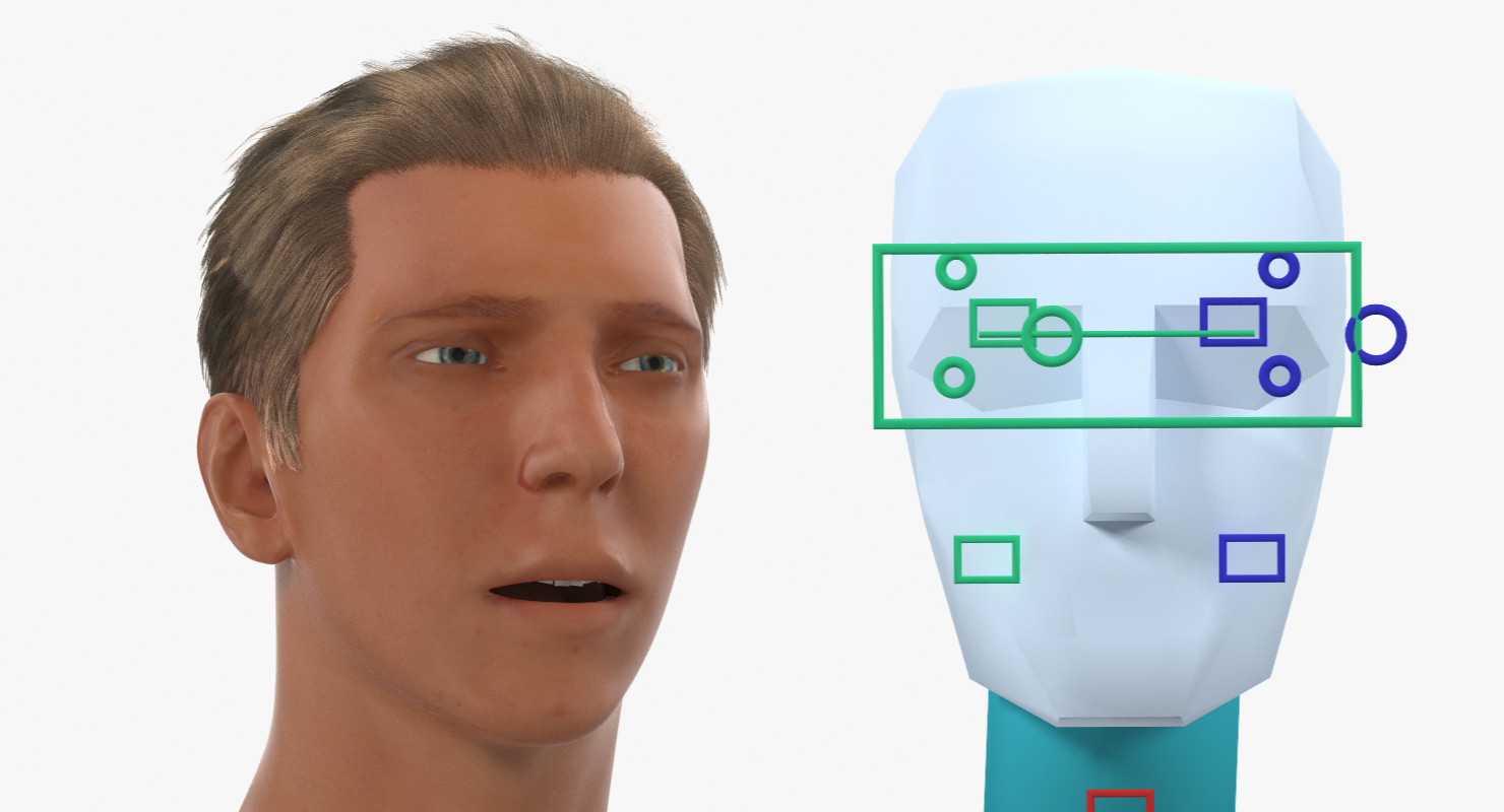 Soccer or Football Player Rigged 2 3D model