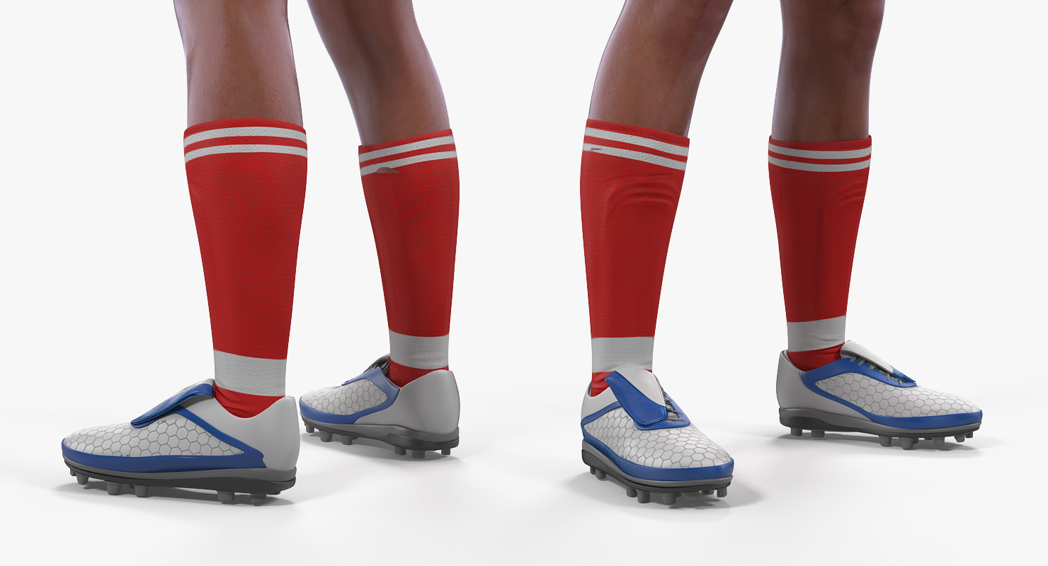 Soccer or Football Player Rigged 2 3D model