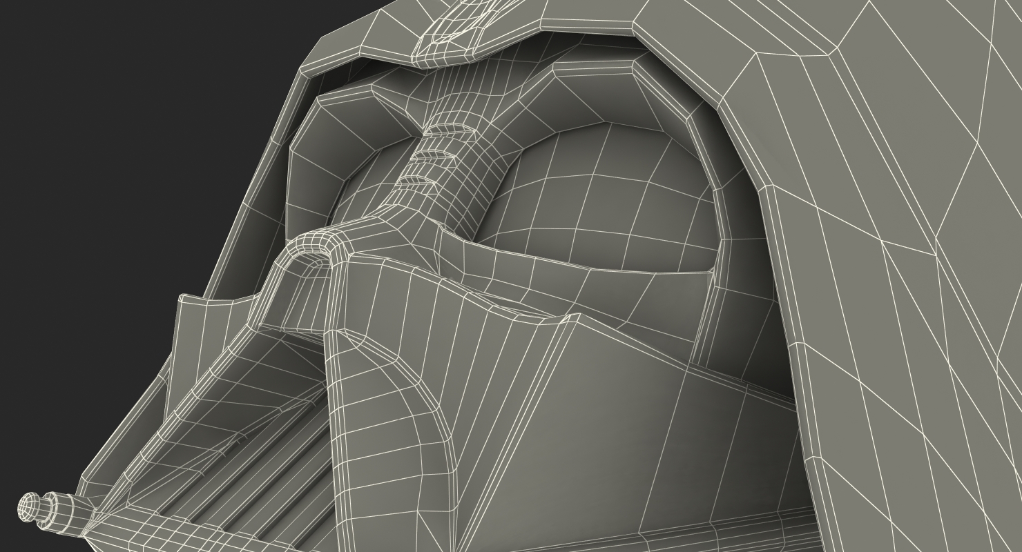 3D Darth Vader Helmet model