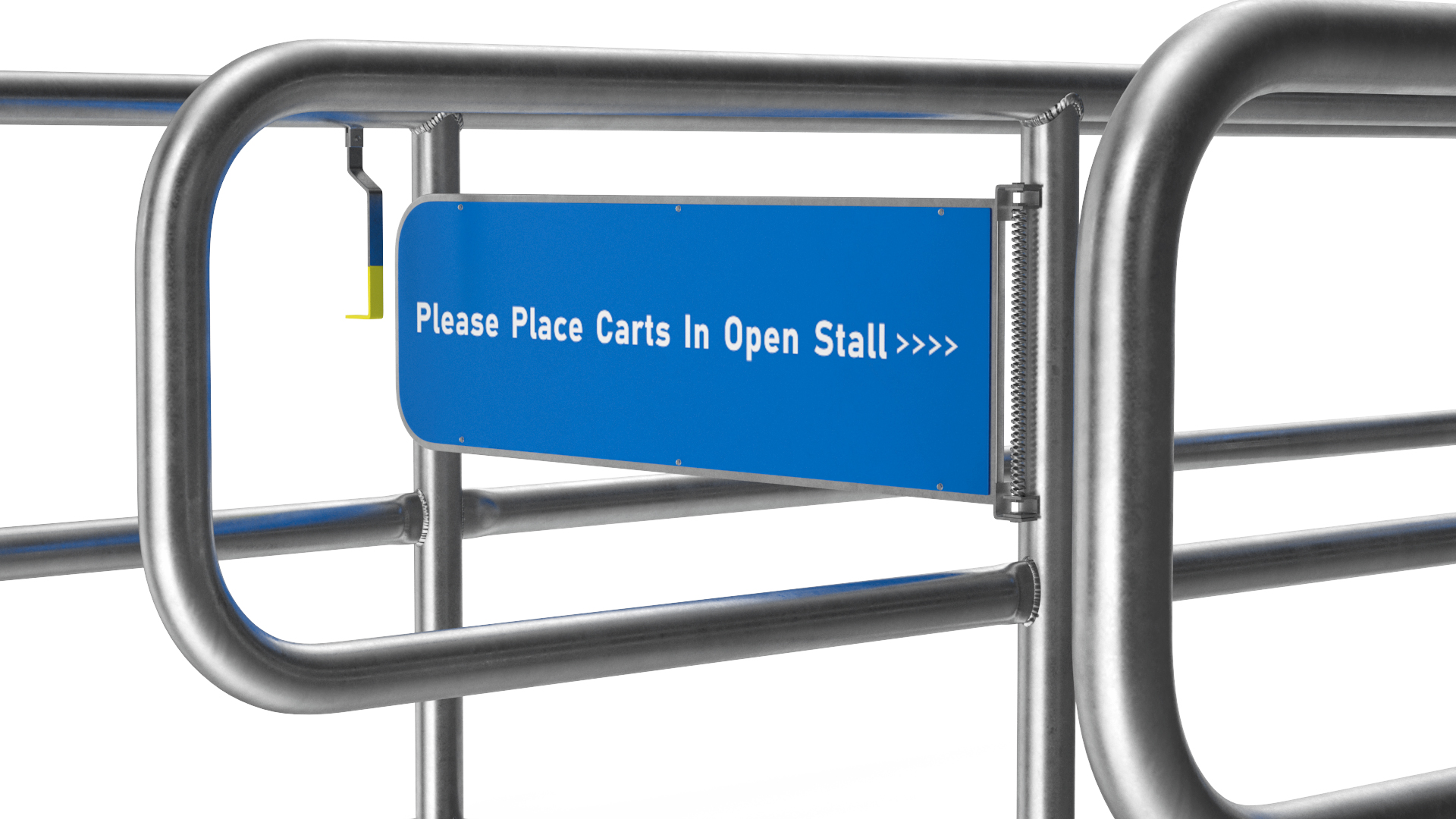 Shopping Cart Corral Bidirect 3D model