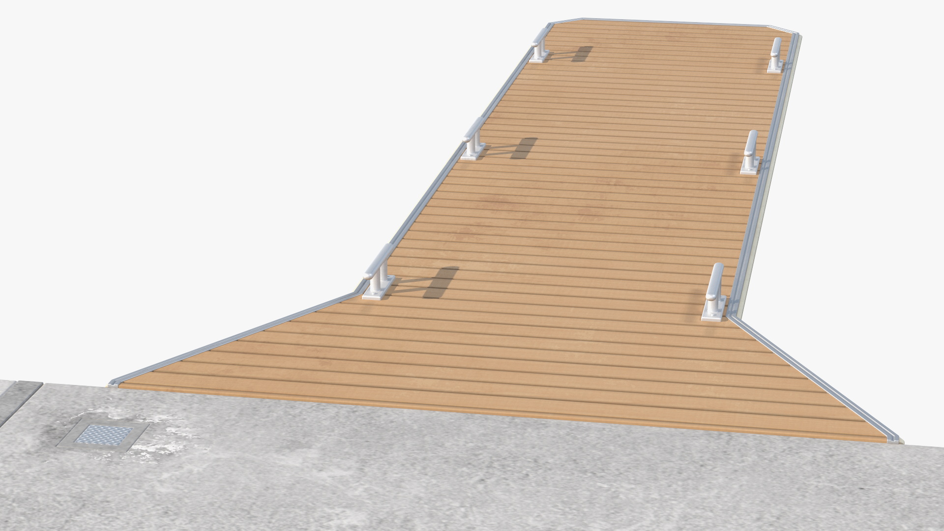 3D model Yacht Pier