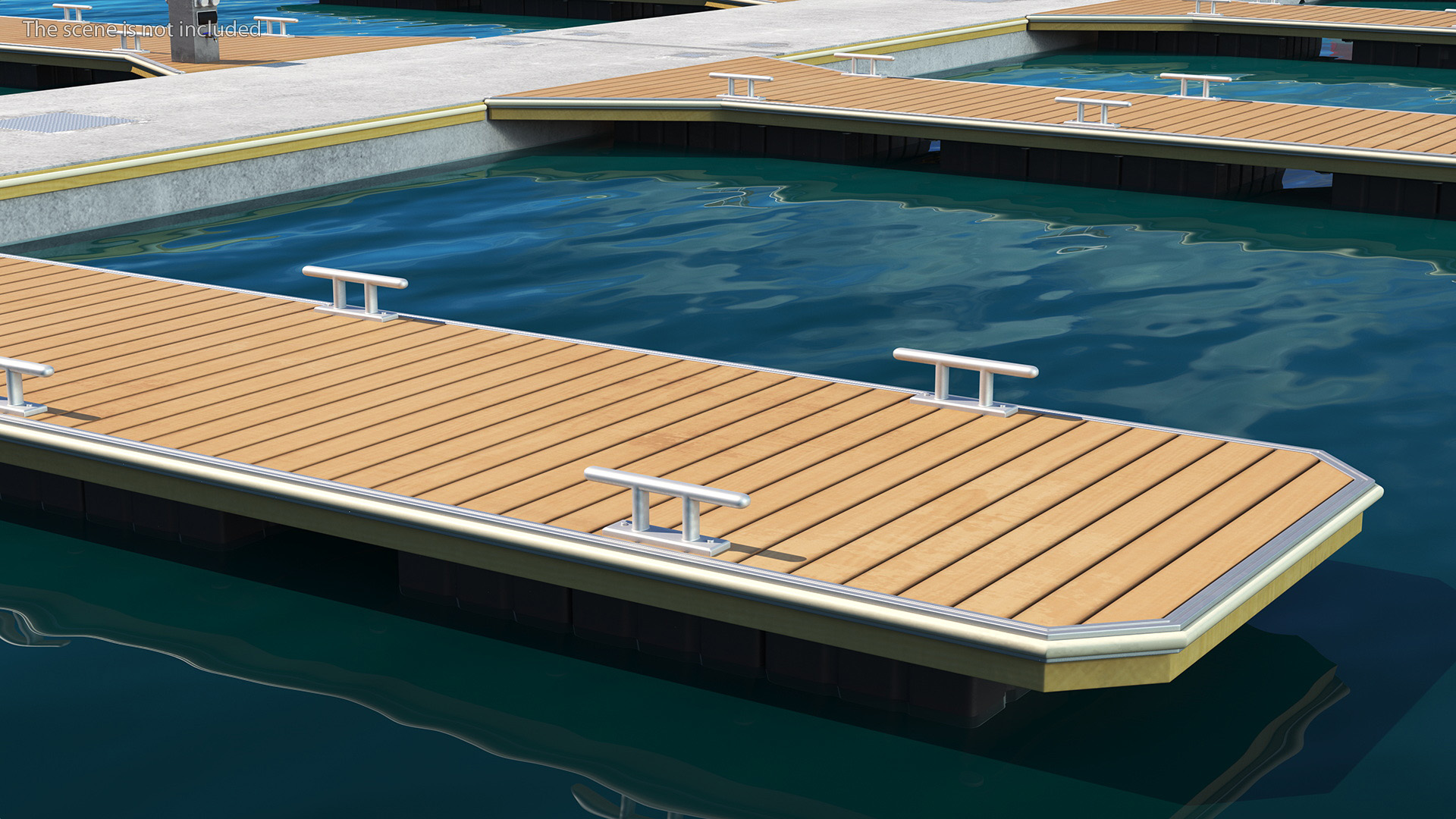 3D model Yacht Pier