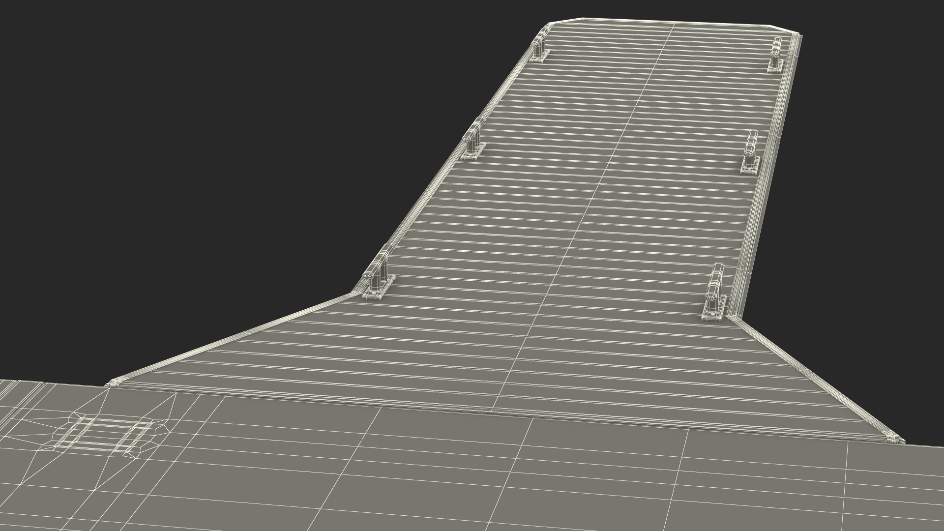 3D model Yacht Pier