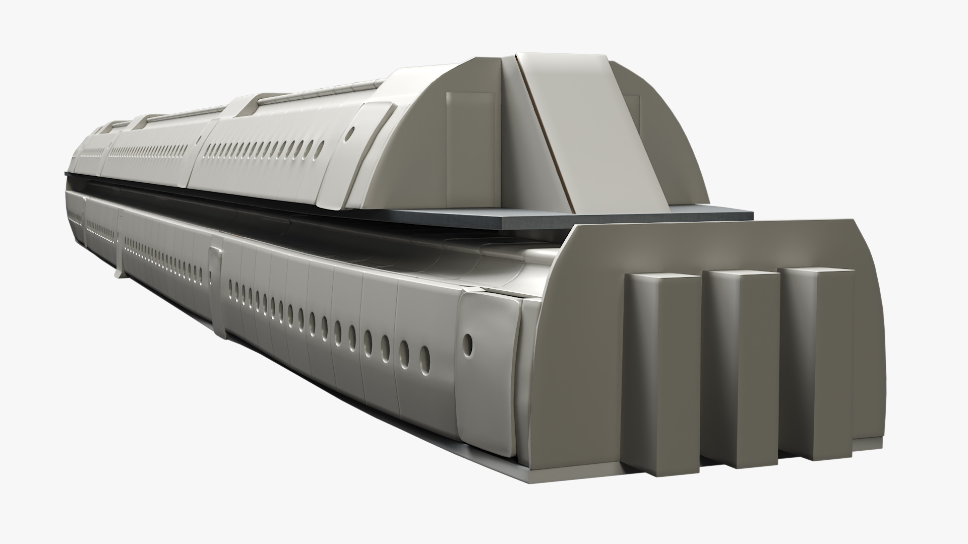 3D Aeroplane Interior model