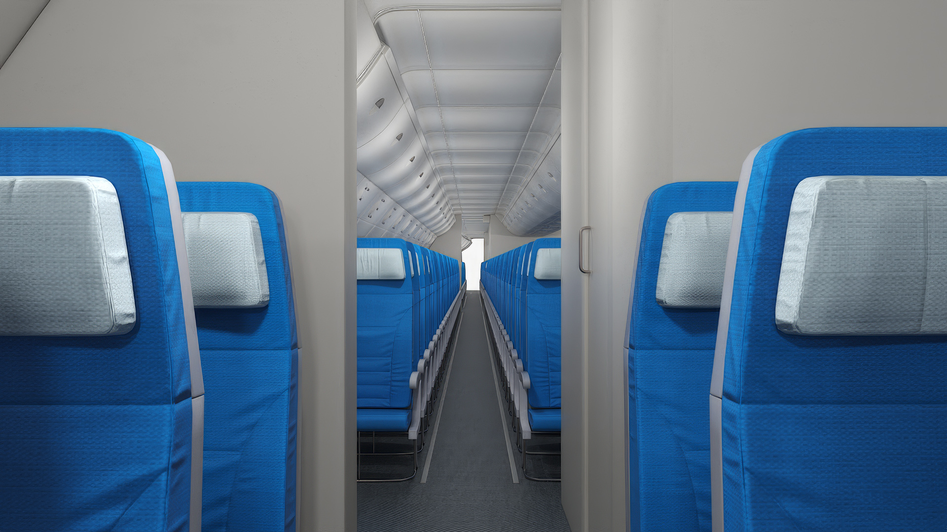 3D Aeroplane Interior model