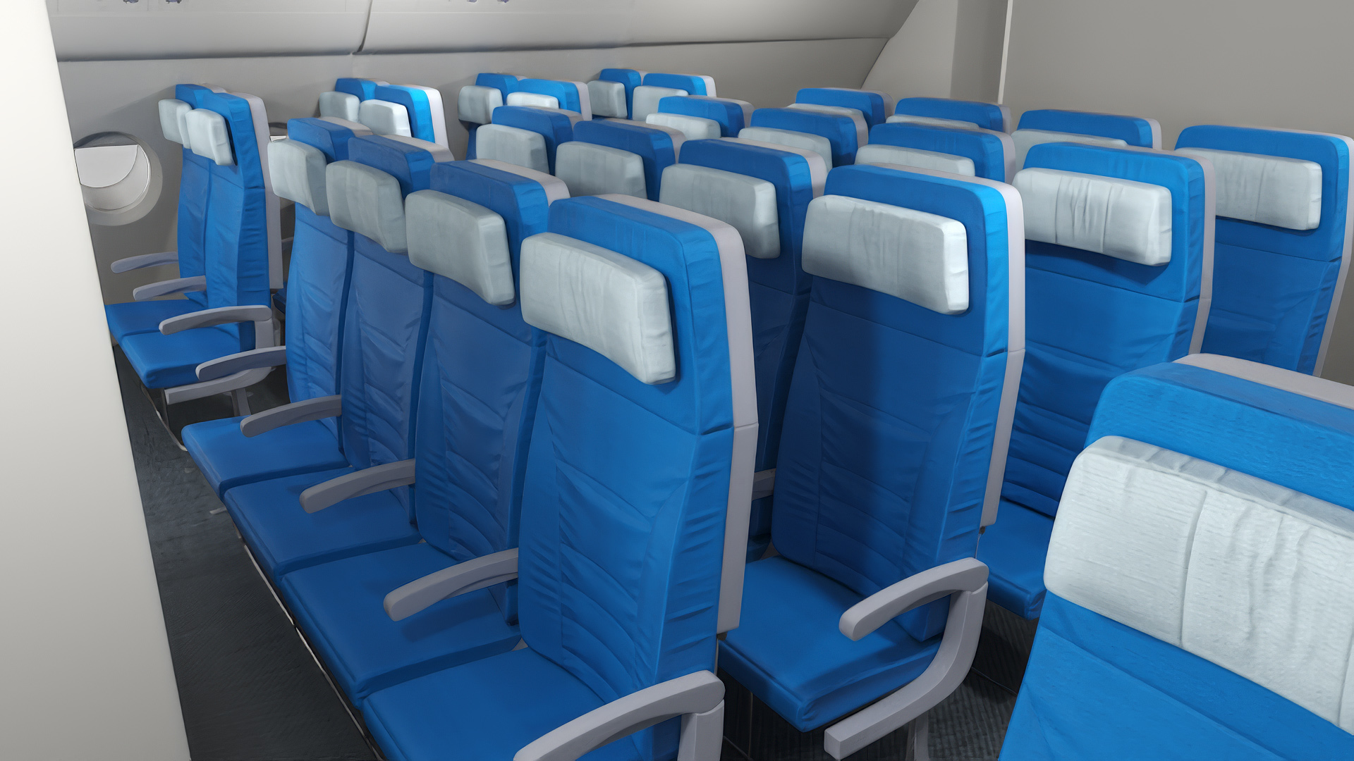 3D Aeroplane Interior model