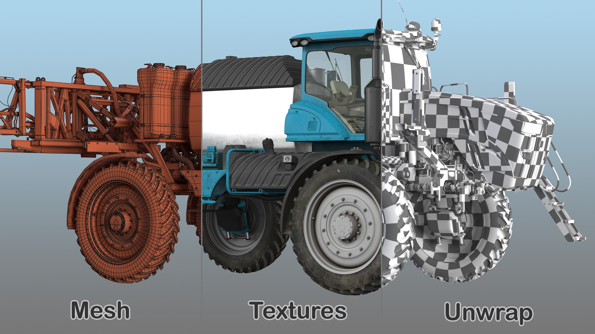 3D model Farm Sprayer Generic