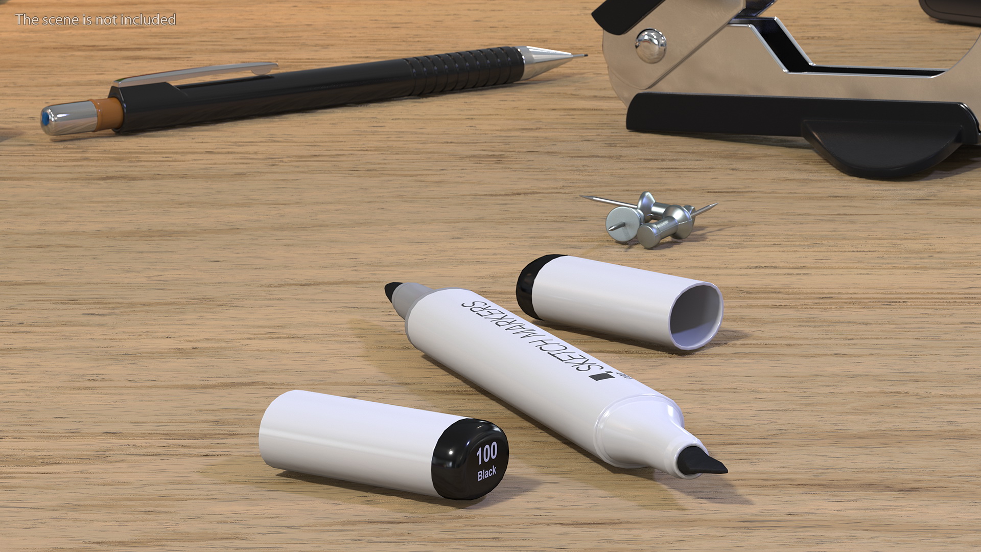 3D Generic Sketch Marker Open