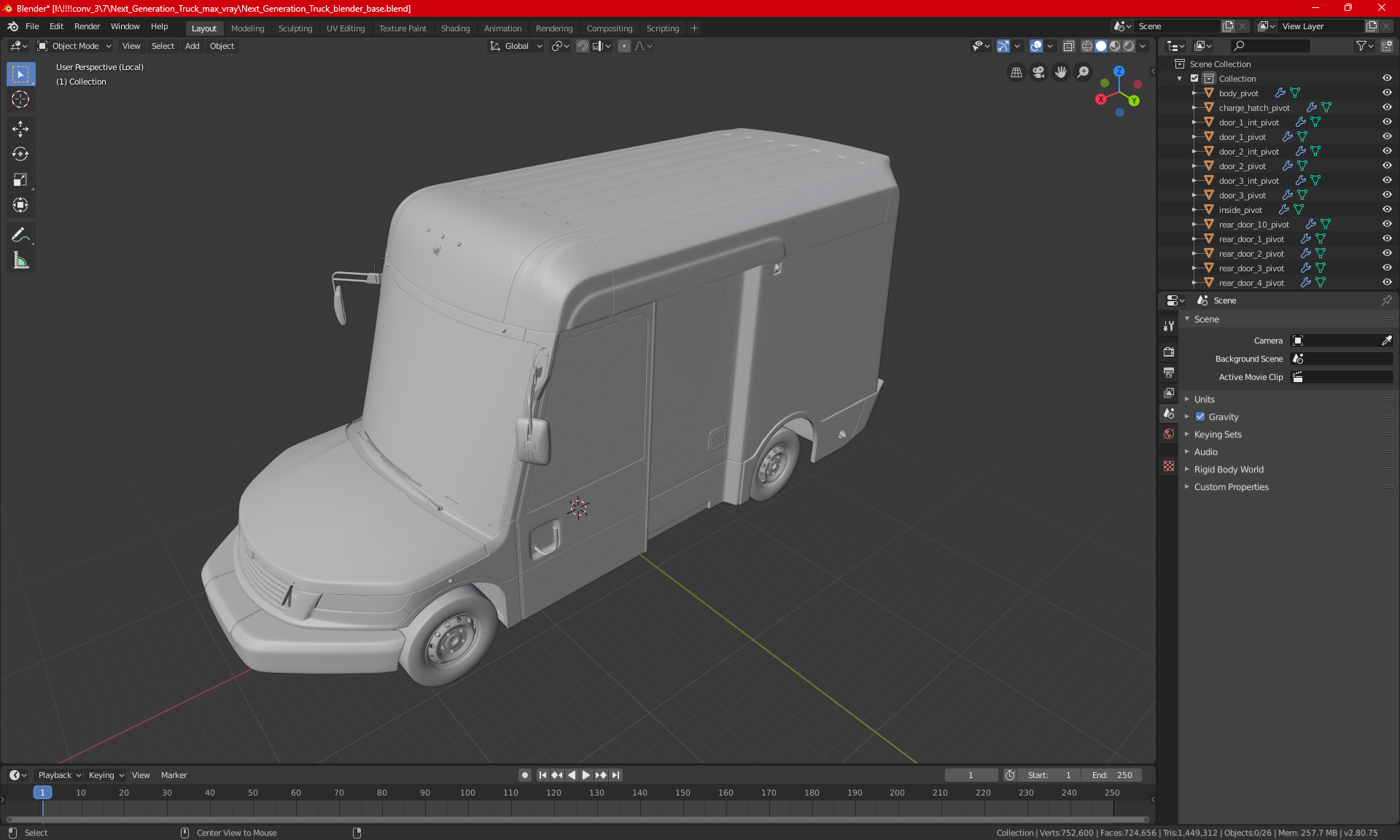 3D Next Generation Truck