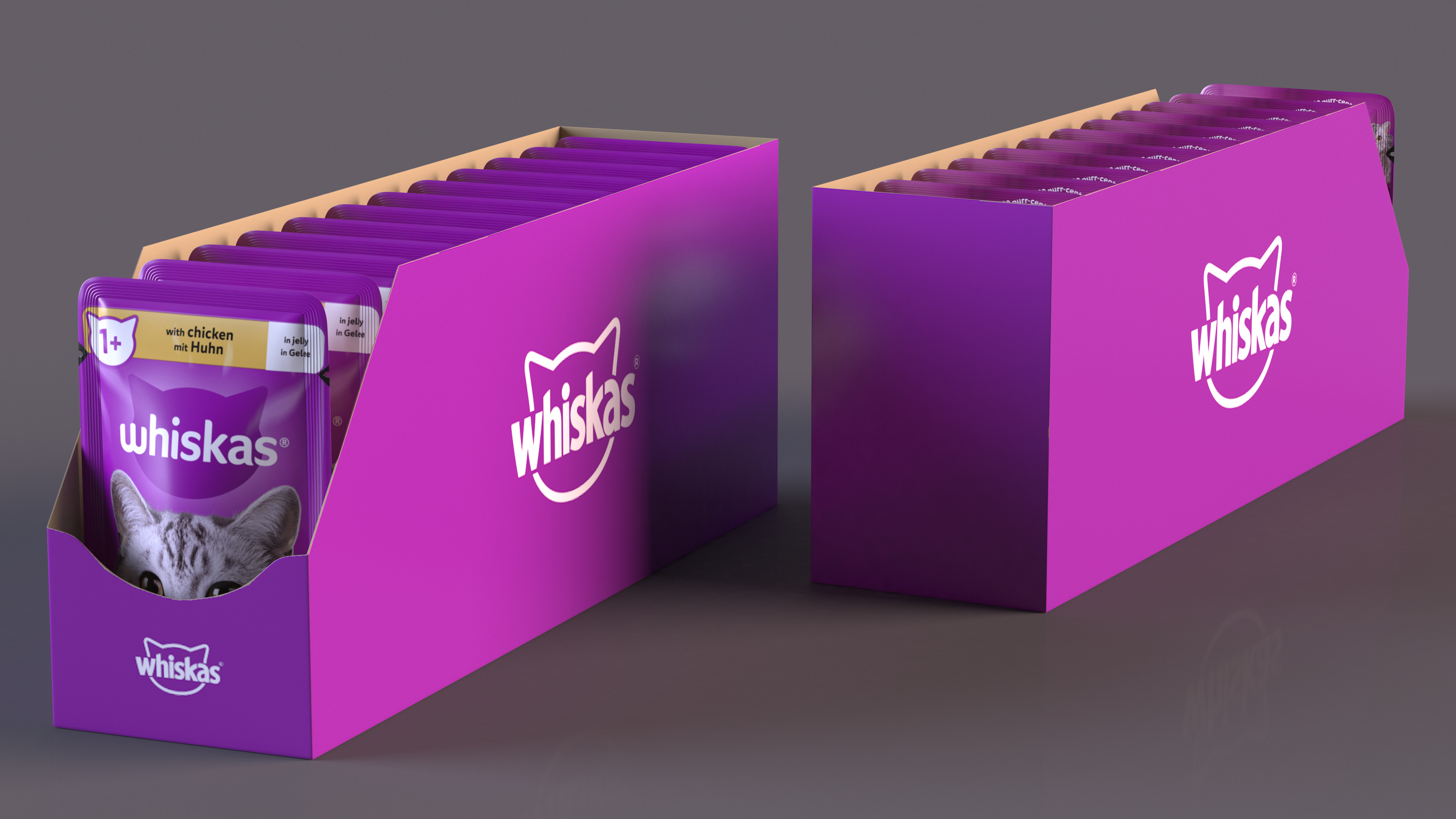 Whiskas Pouch Box 3D