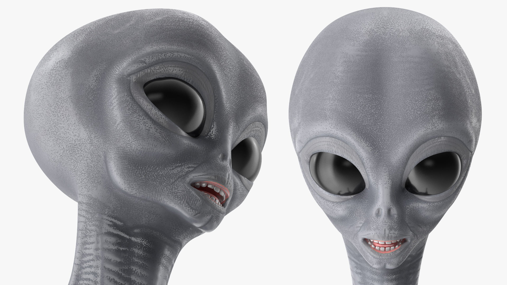 3D Alien Walking Pose model