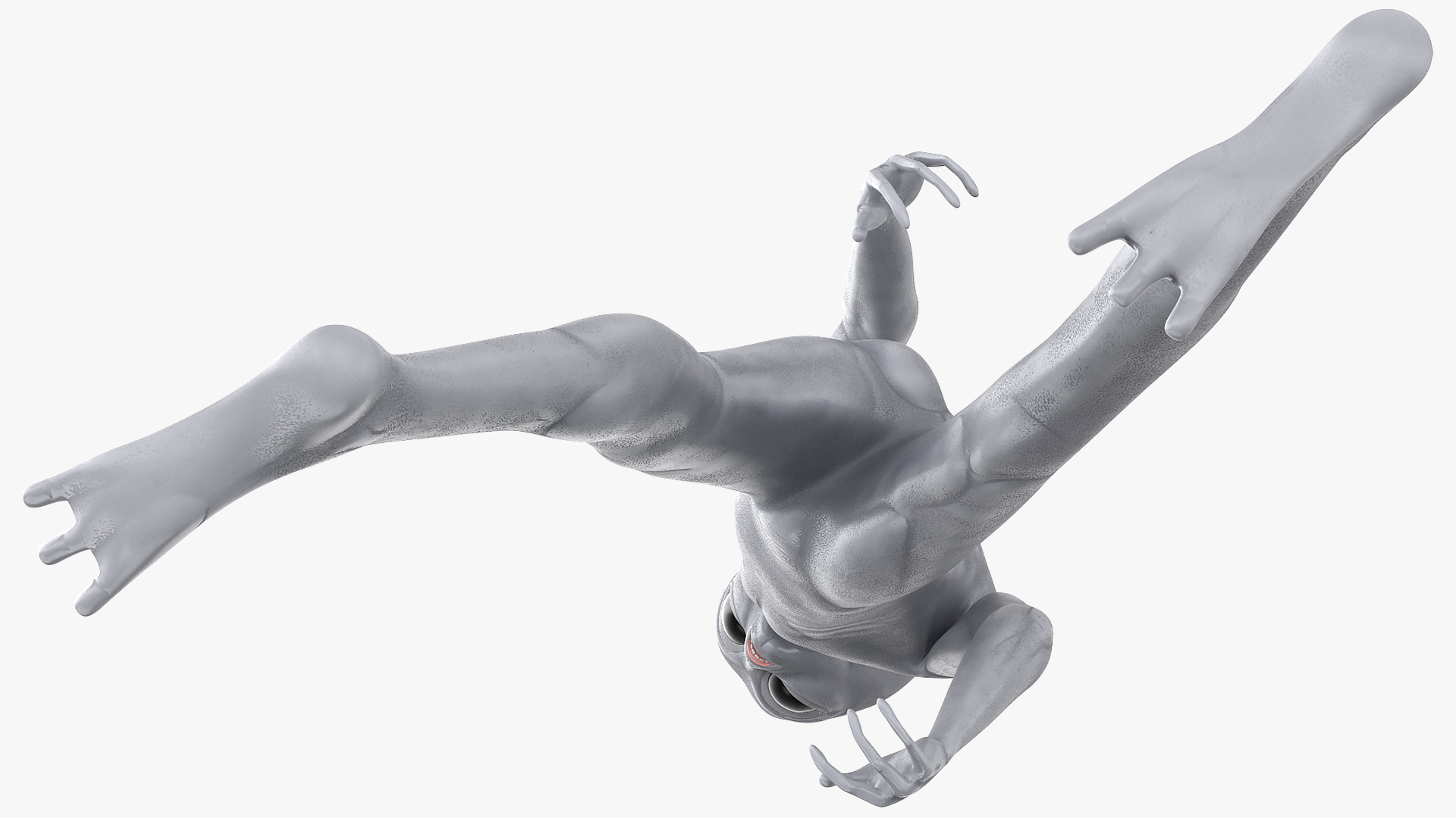 3D Alien Walking Pose model