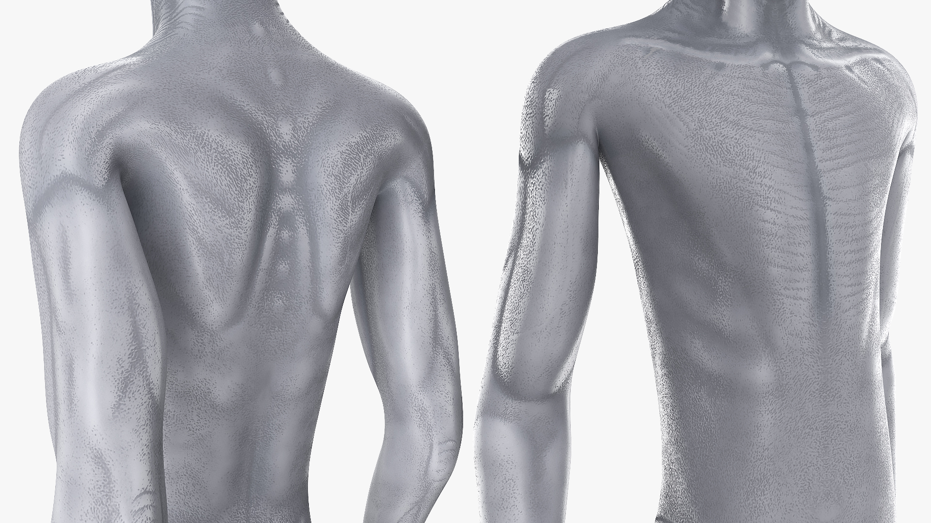 3D Alien Walking Pose model