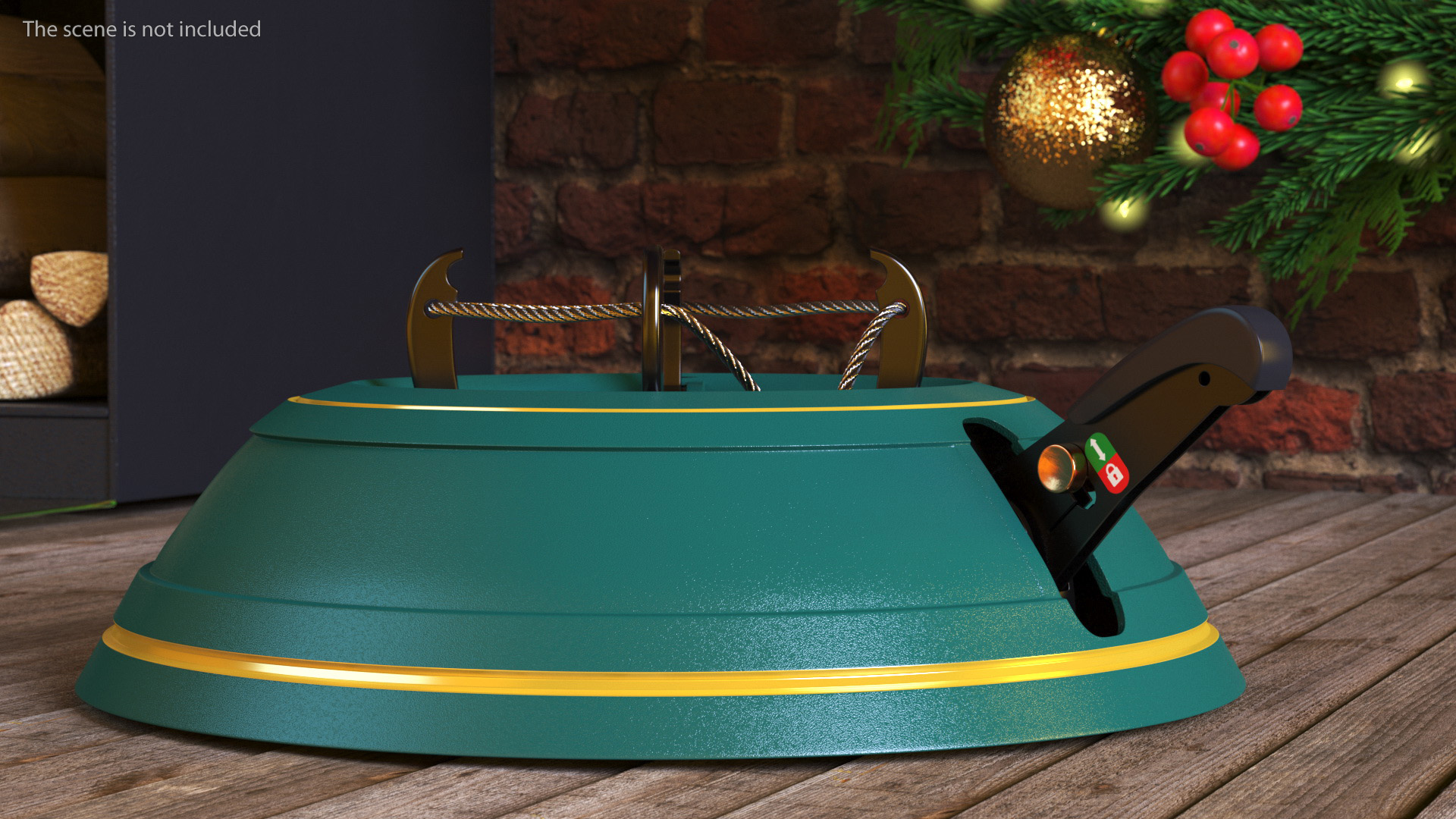 3D Plastic Christmas Tree Stand model
