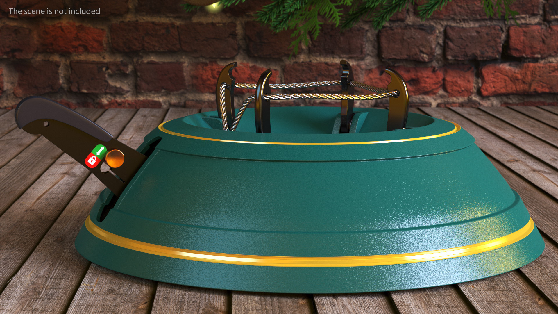 3D Plastic Christmas Tree Stand model