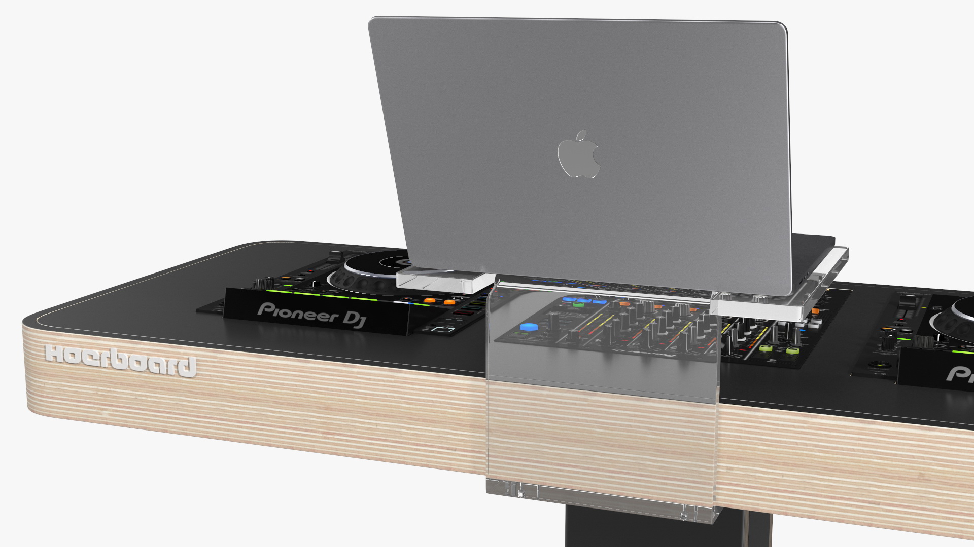 DJ Booth Black 3D model