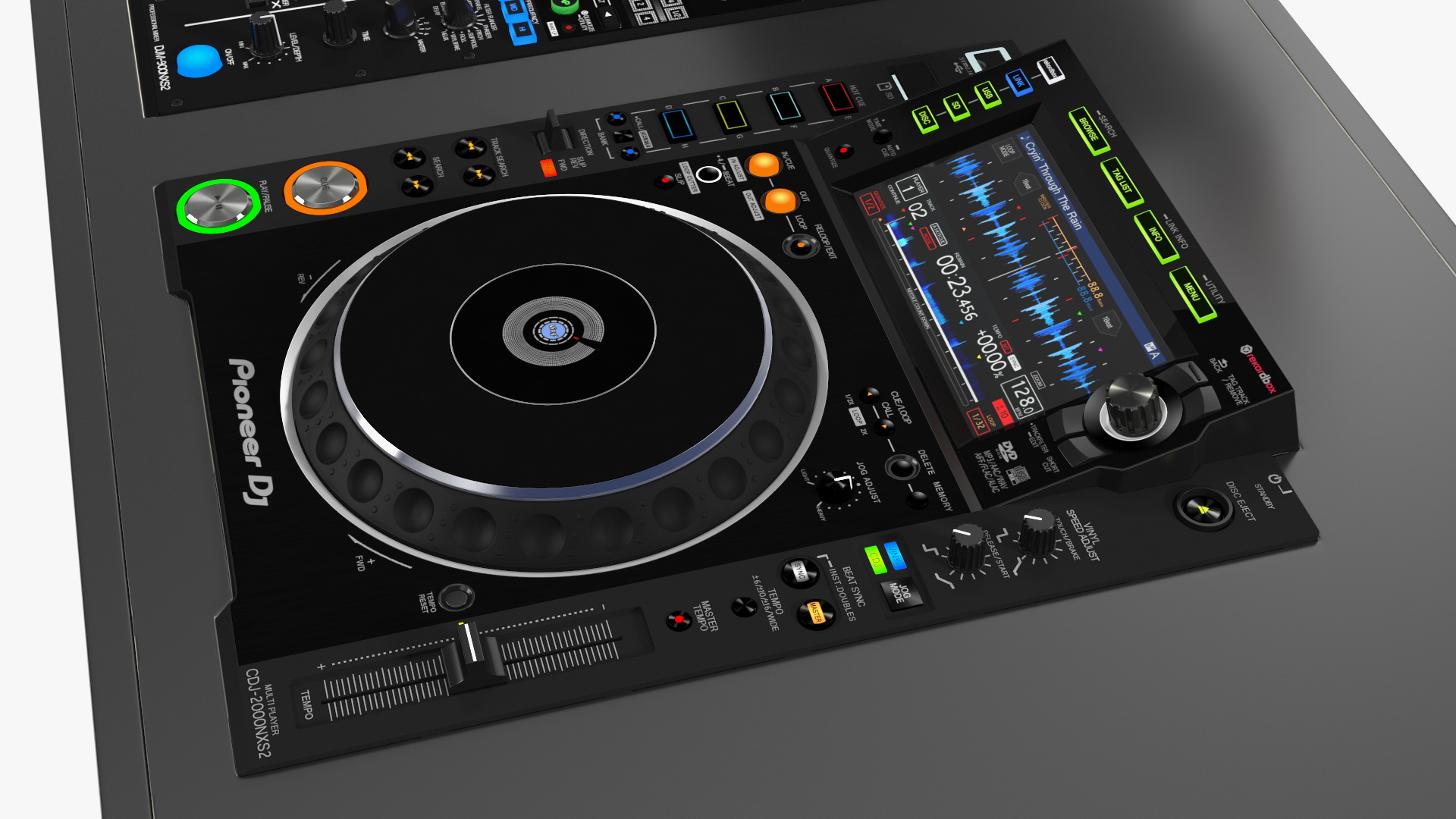 DJ Booth Black 3D model