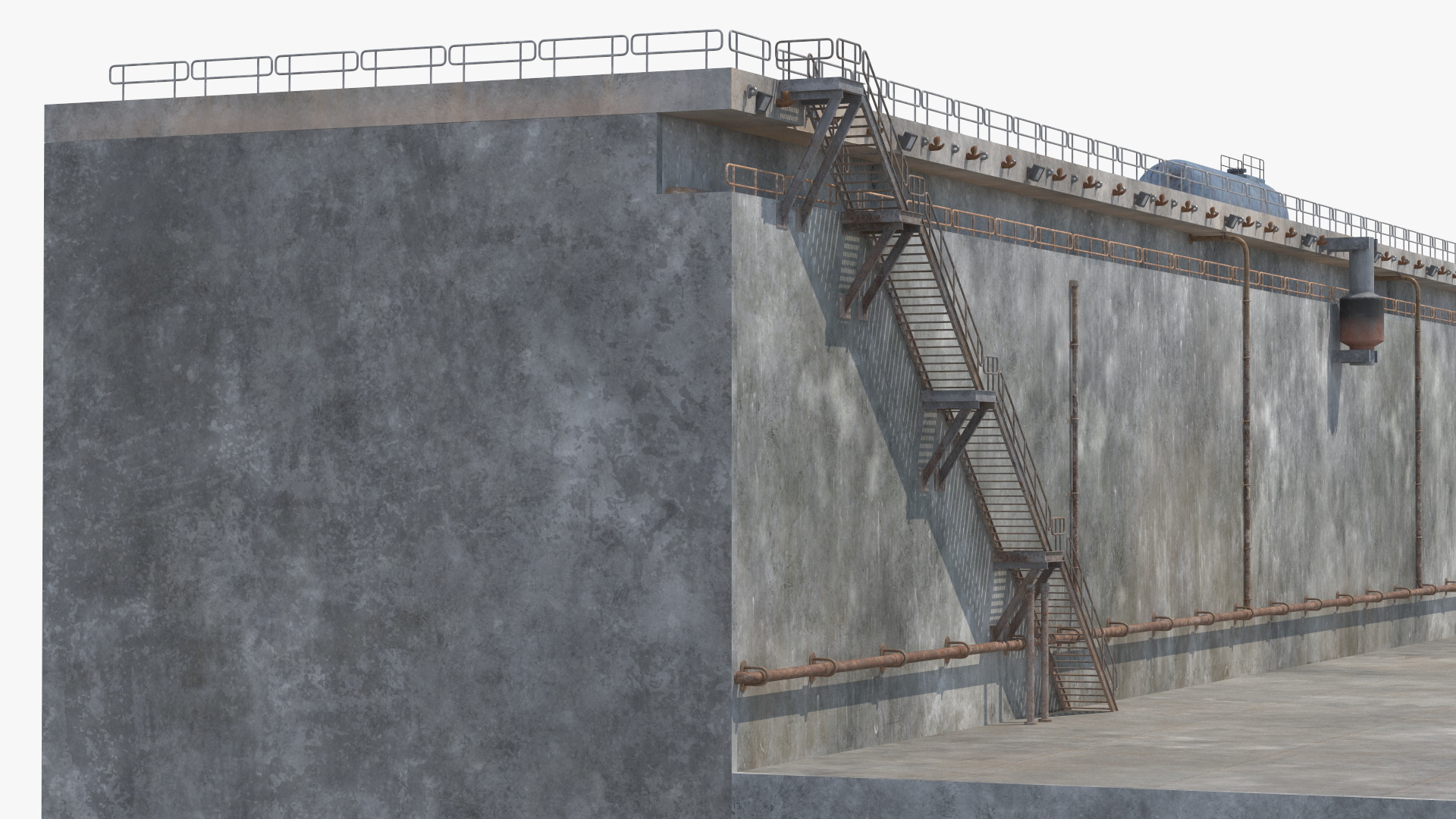 3D Ship Dry Dock model