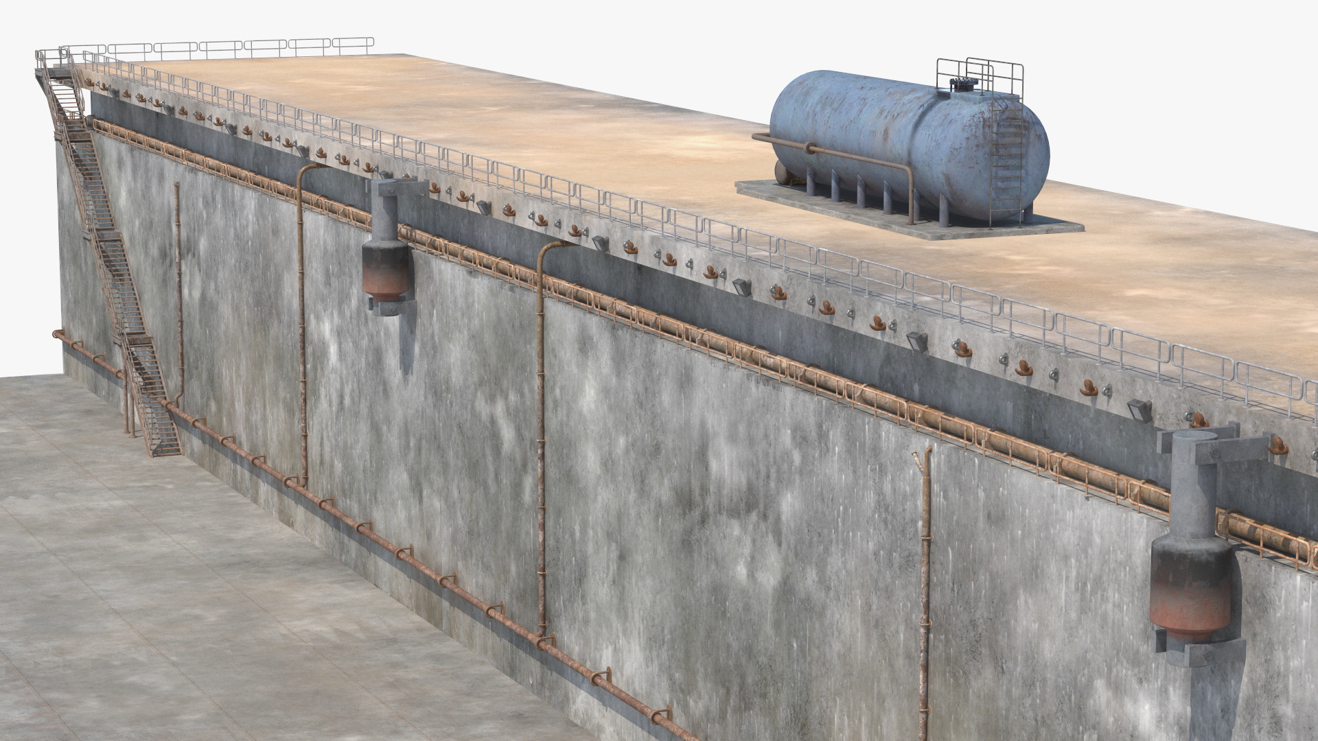 3D Ship Dry Dock model