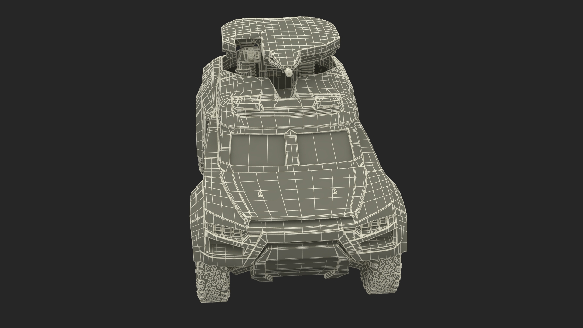 3D Cockerill I-X Ground Interceptor Car